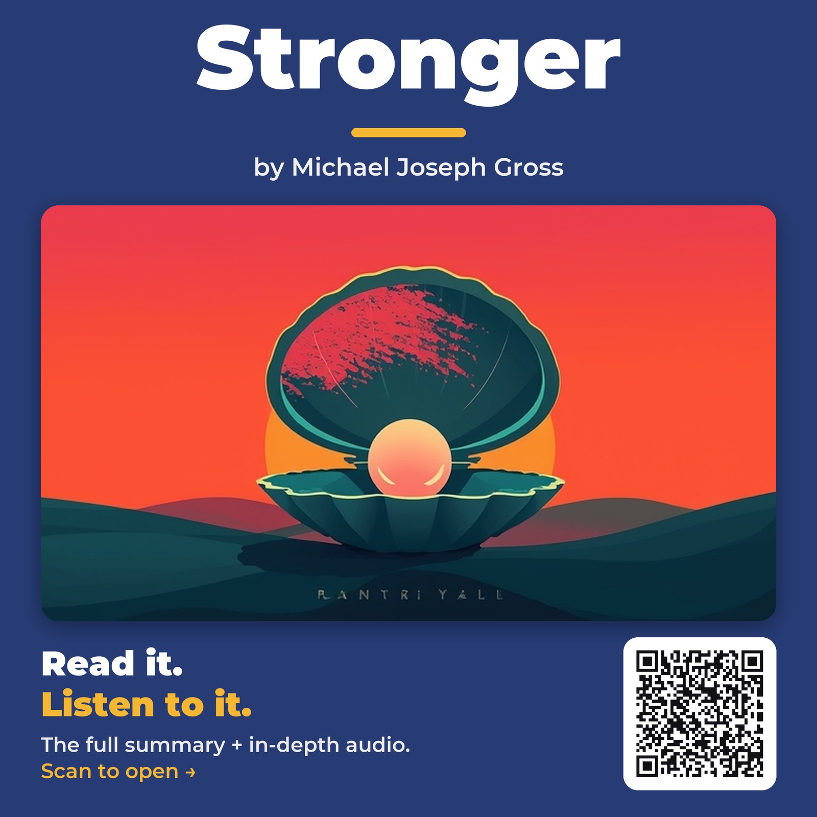 Stronger — by Michael Joseph Gross