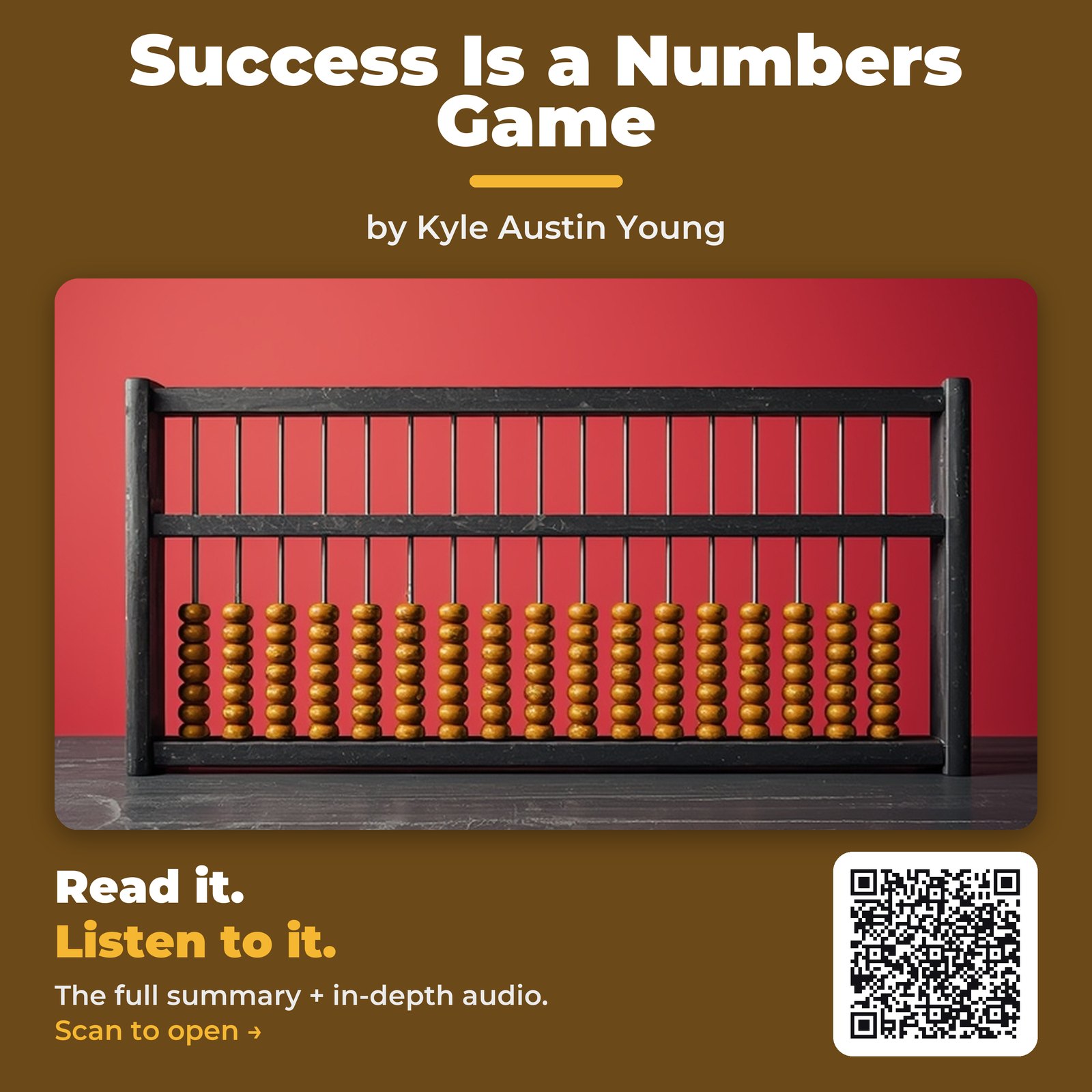Success Is a Numbers Game — by Kyle Austin Young
