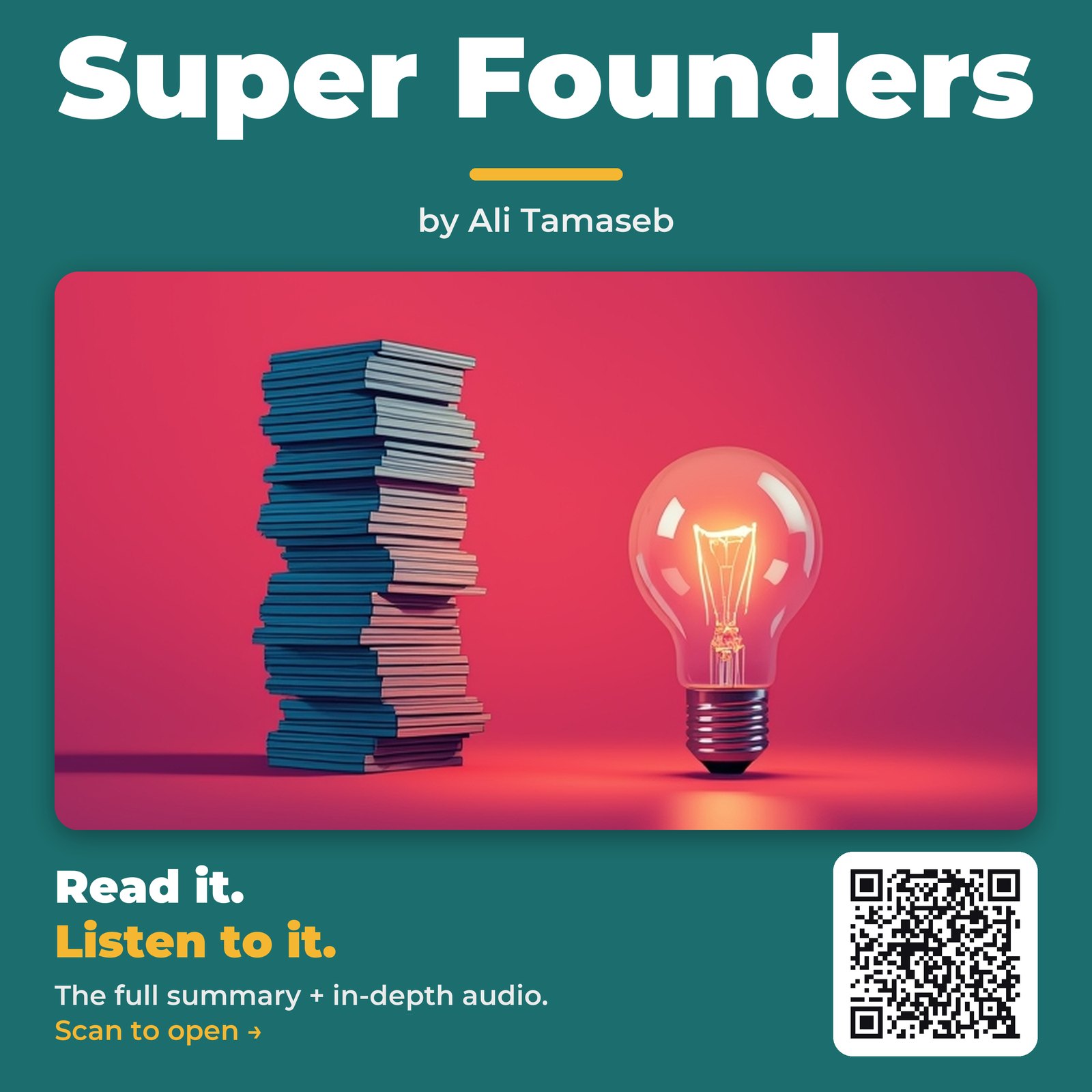 Super Founders — by Ali Tamaseb