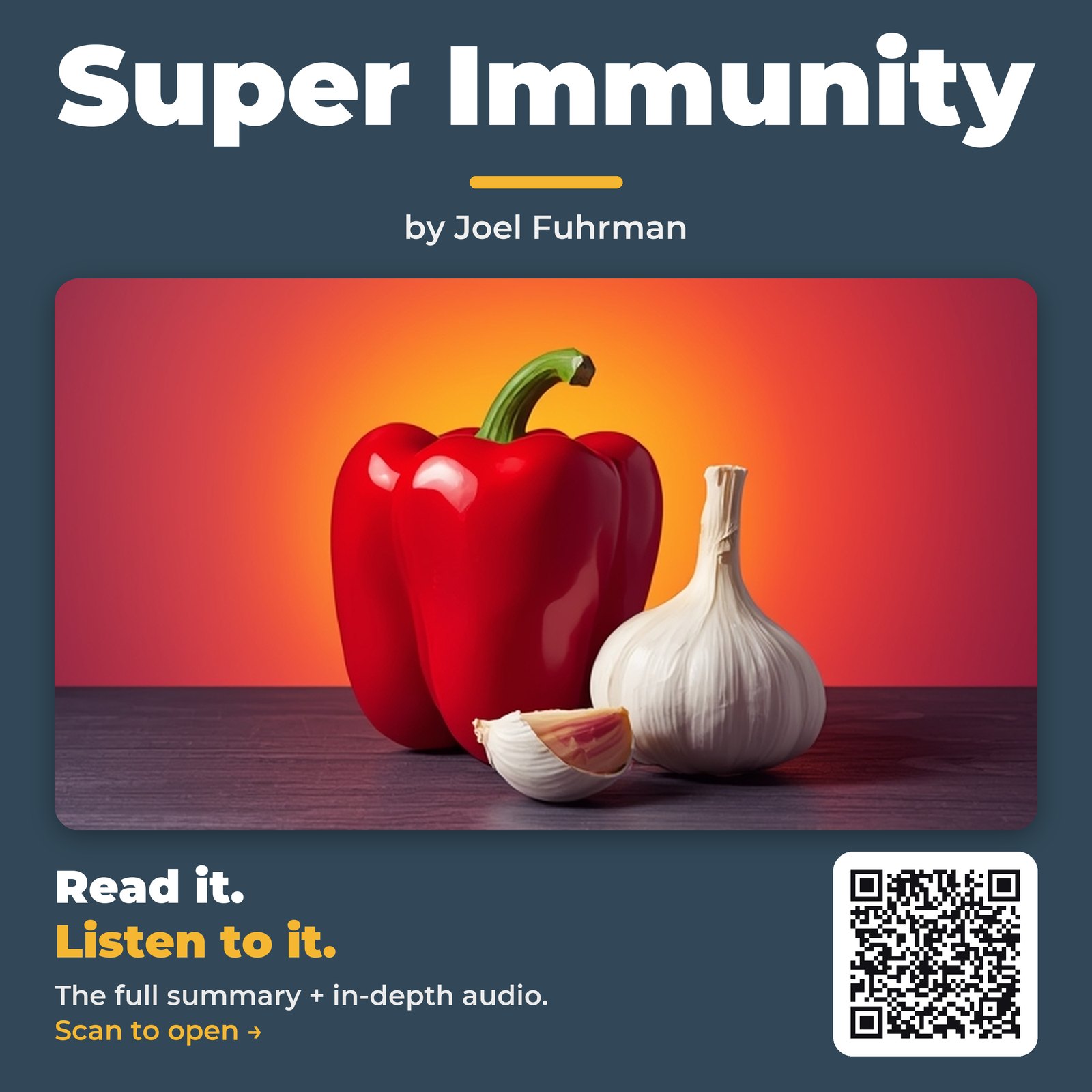 Super Immunity — by Joel Fuhrman
