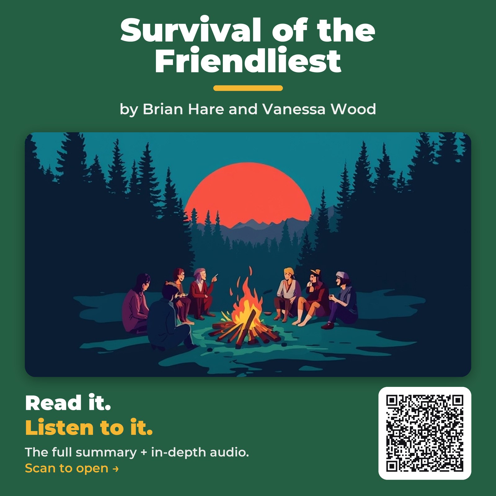Survival of the Friendliest — by Brian Hare and Vanessa Wood