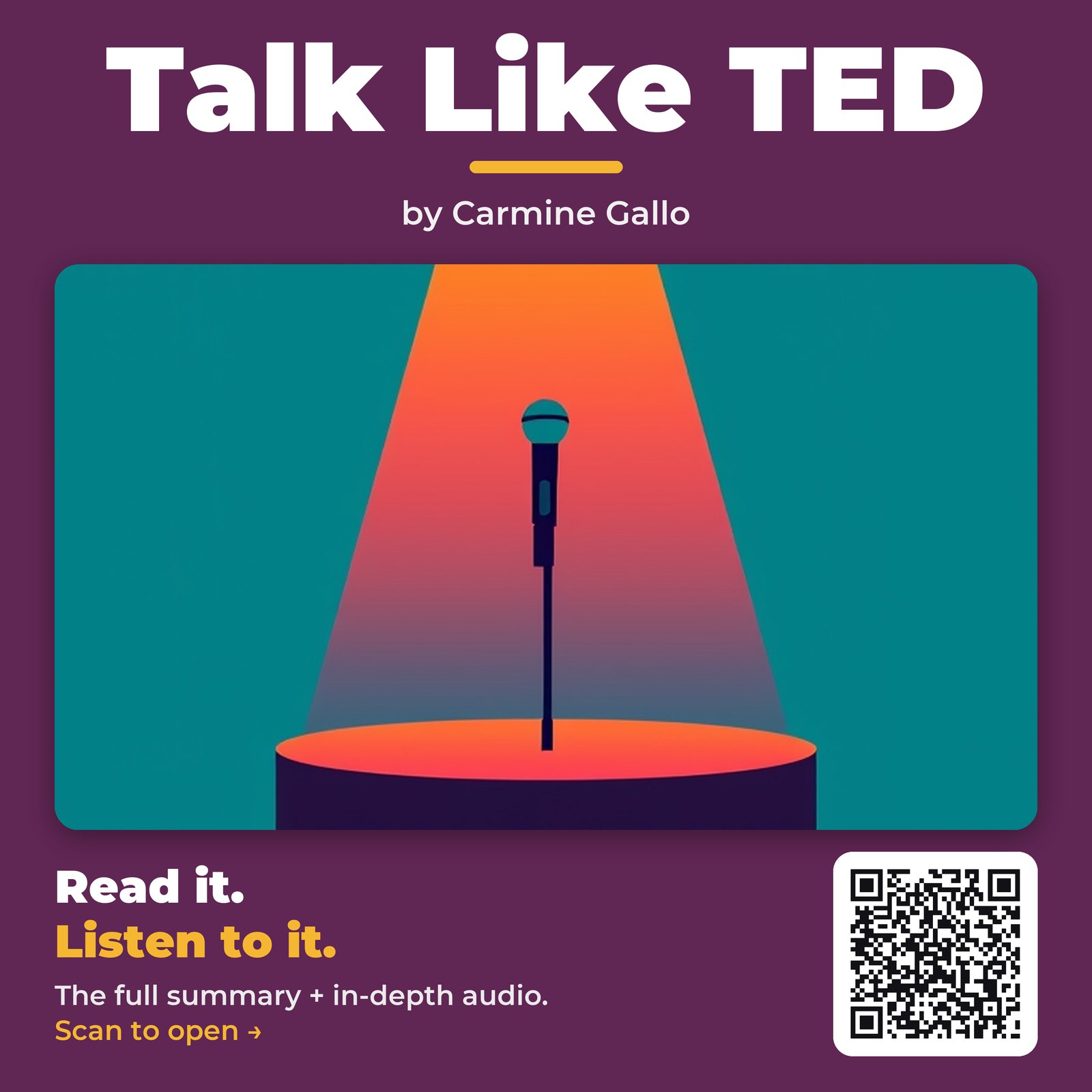 Talk Like TED — by Carmine Gallo