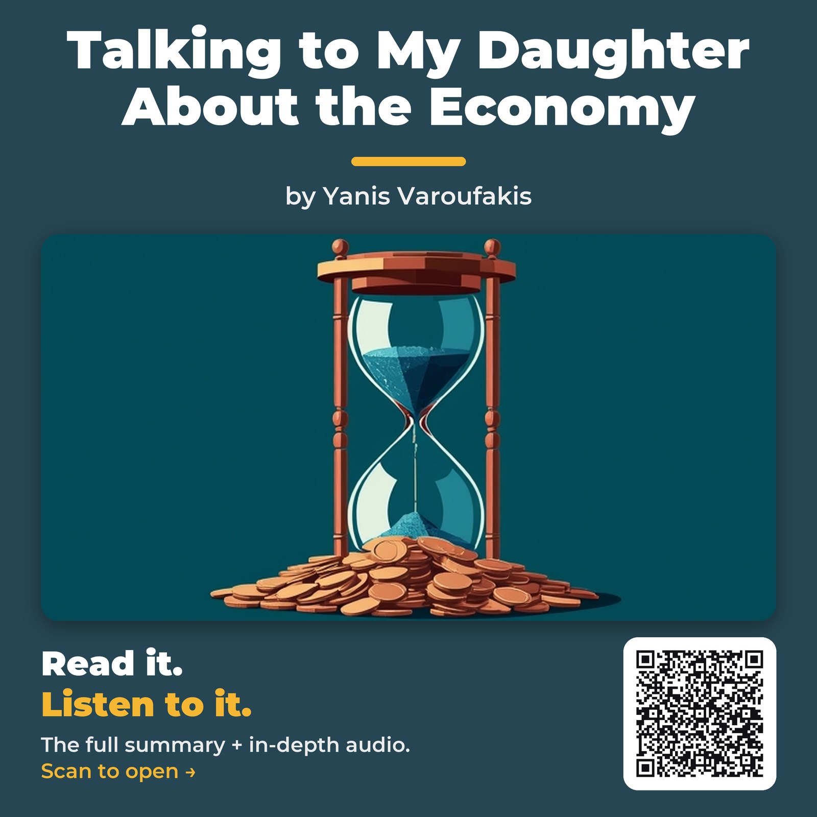 Talking to My Daughter About the Economy — by Yanis Varoufakis