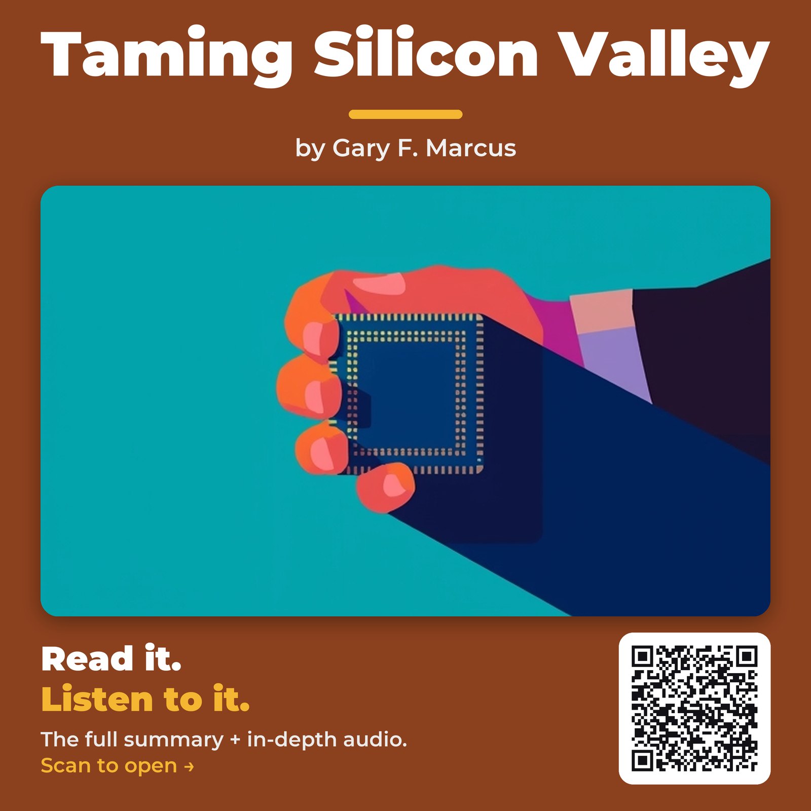 Taming Silicon Valley — by Gary F. Marcus