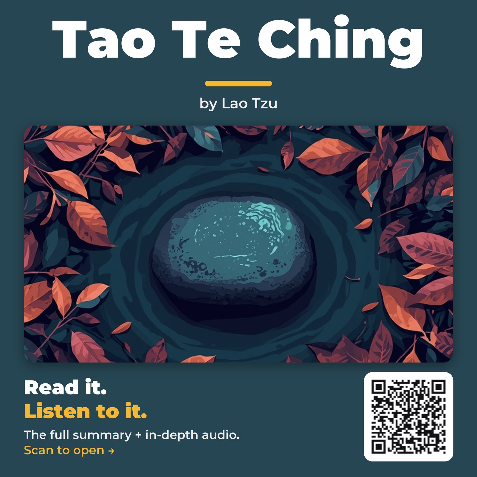 Tao Te Ching — by Lao Tzu