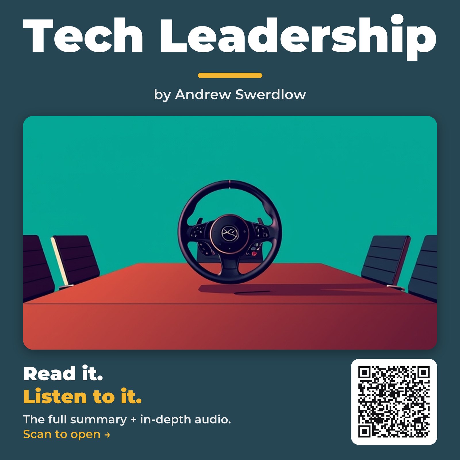 Tech Leadership — by Andrew Swerdlow