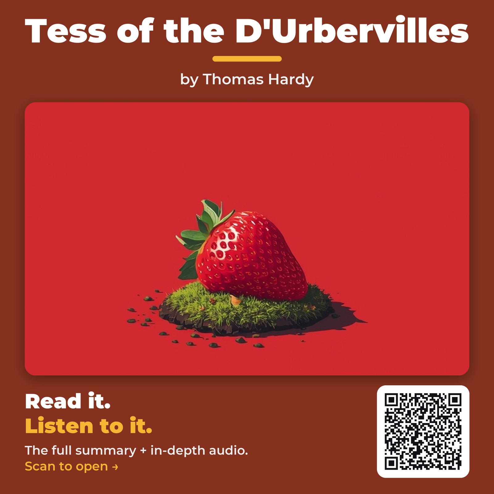 Tess of the D’Urbervilles — by Thomas Hardy