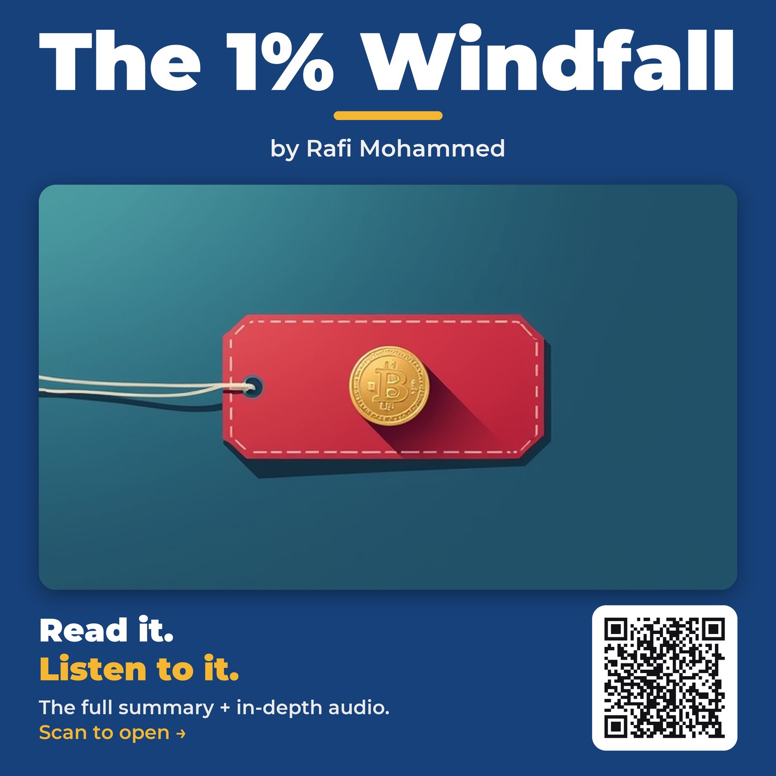 The 1% Windfall — by Rafi Mohammed