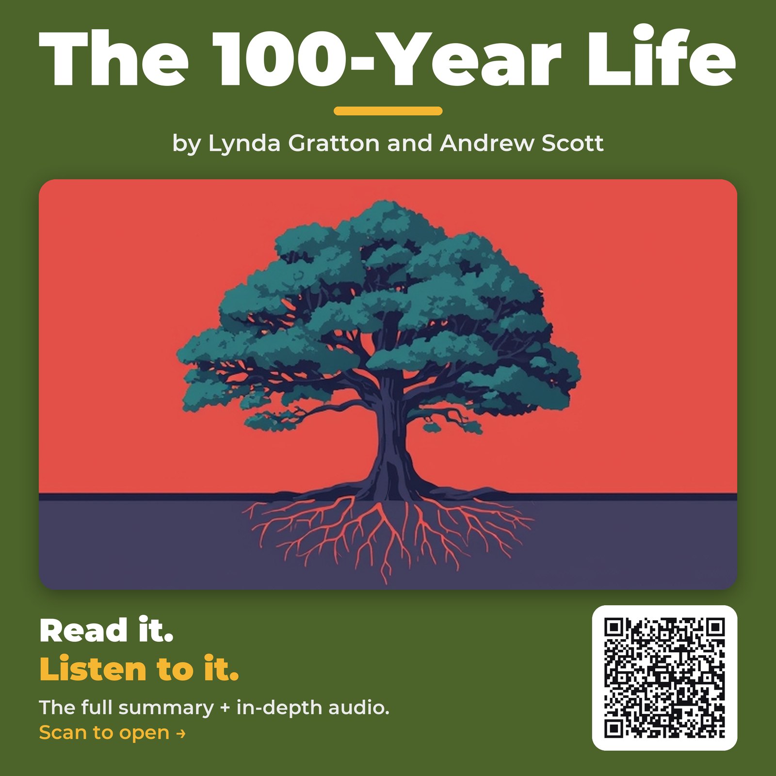 The 100-Year Life — by Lynda Gratton and Andrew Scott