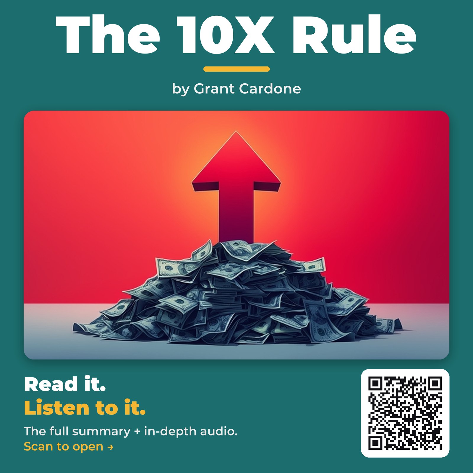The 10X Rule — by Grant Cardone