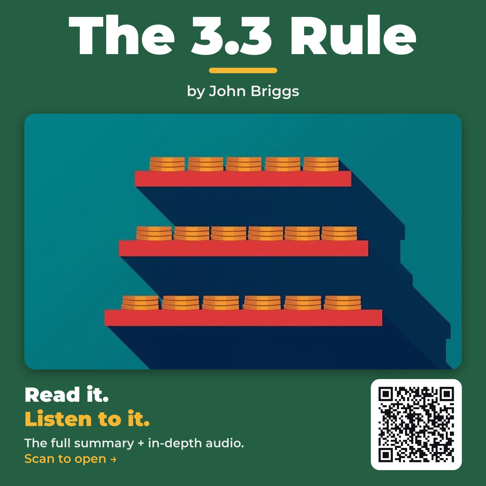 The 3.3 Rule — by John Briggs