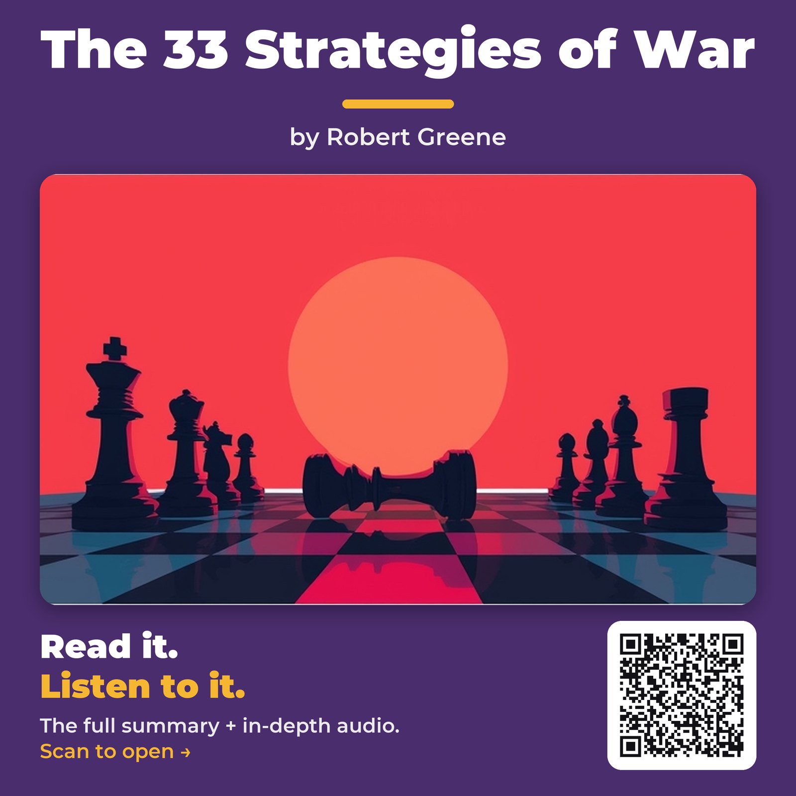 The 33 Strategies of War — by Robert Greene