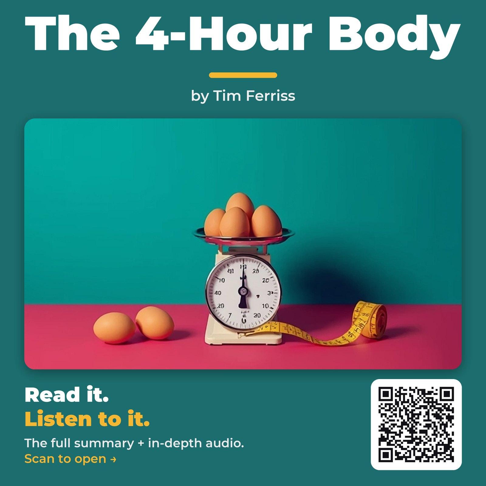 The 4-Hour Body — by Tim Ferriss