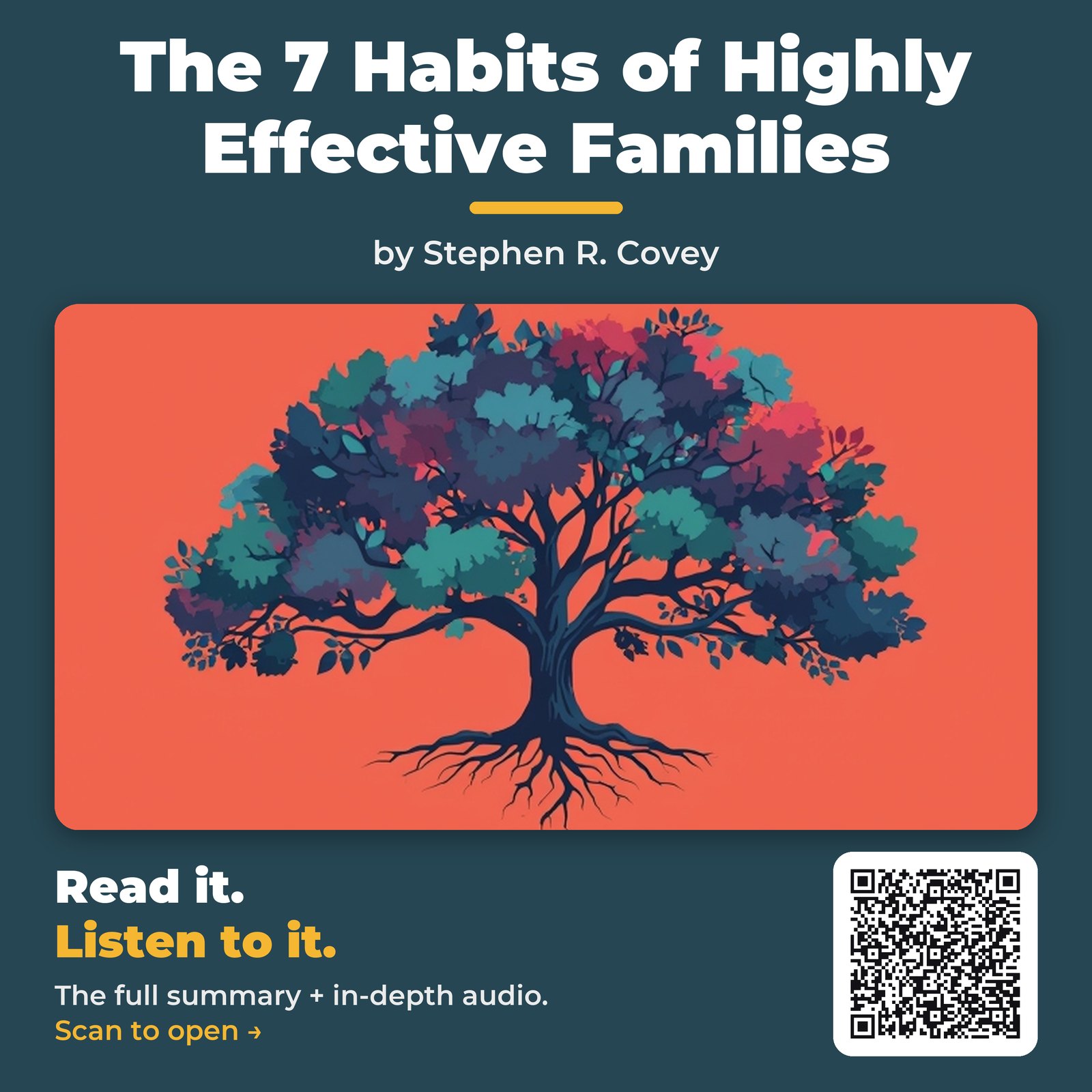 The 7 Habits of Highly Effective Families — by Stephen R. Covey