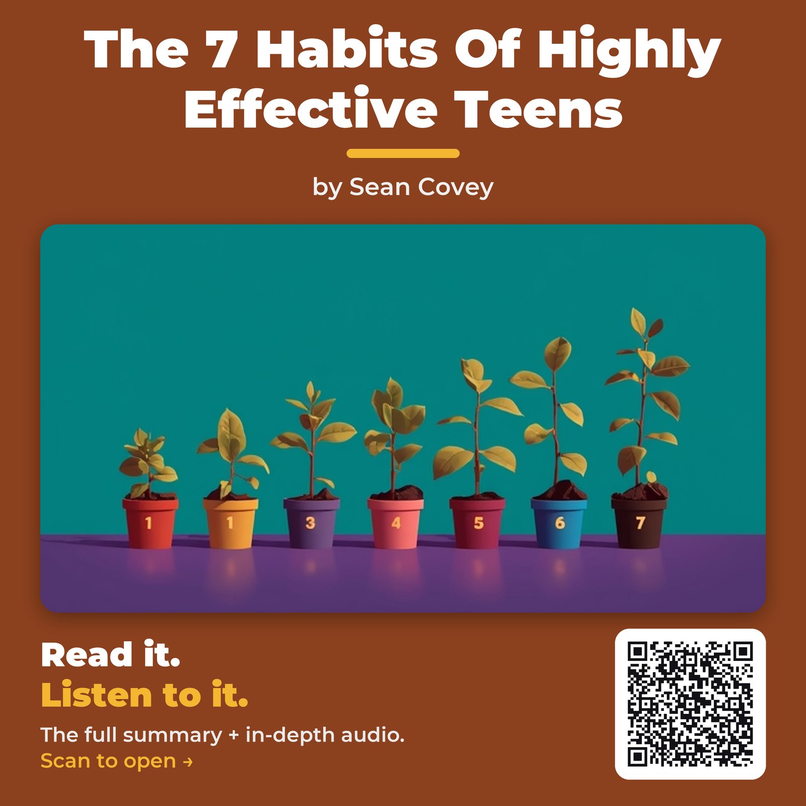 The 7 Habits Of Highly Effective Teens — by Sean Covey