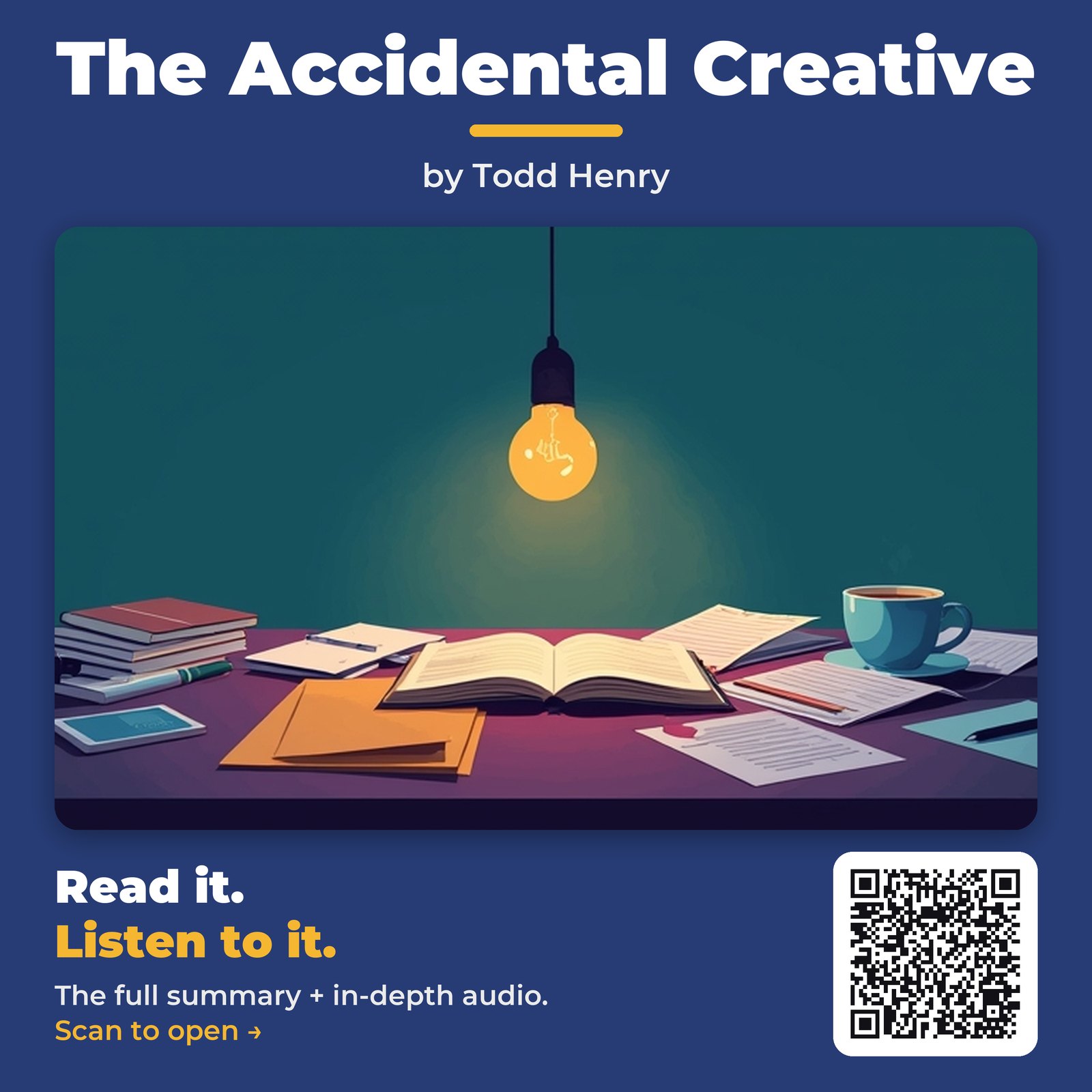 The Accidental Creative — by Todd Henry