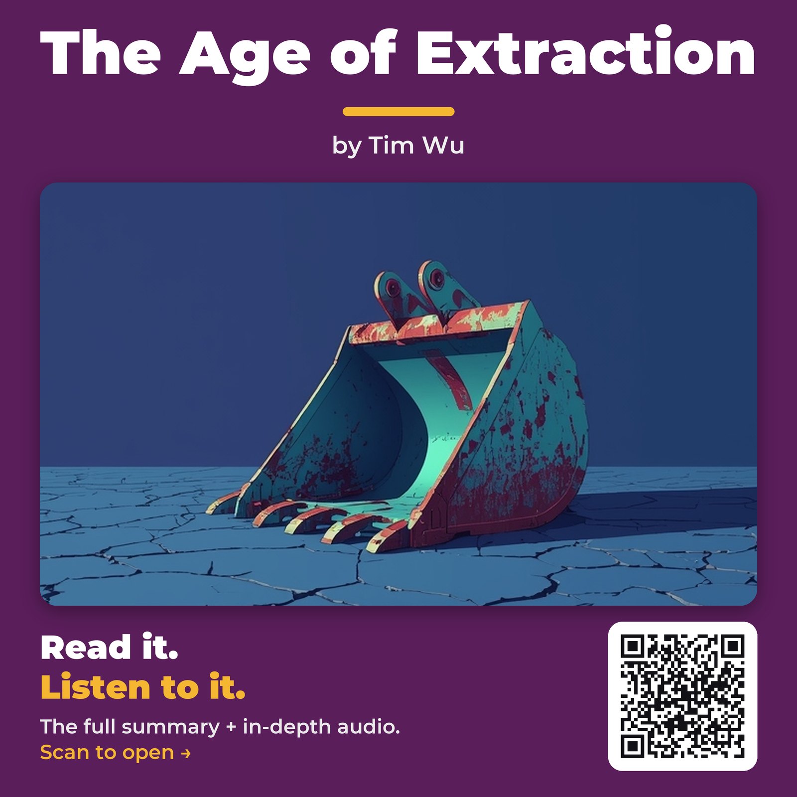 The Age of Extraction — by Tim Wu