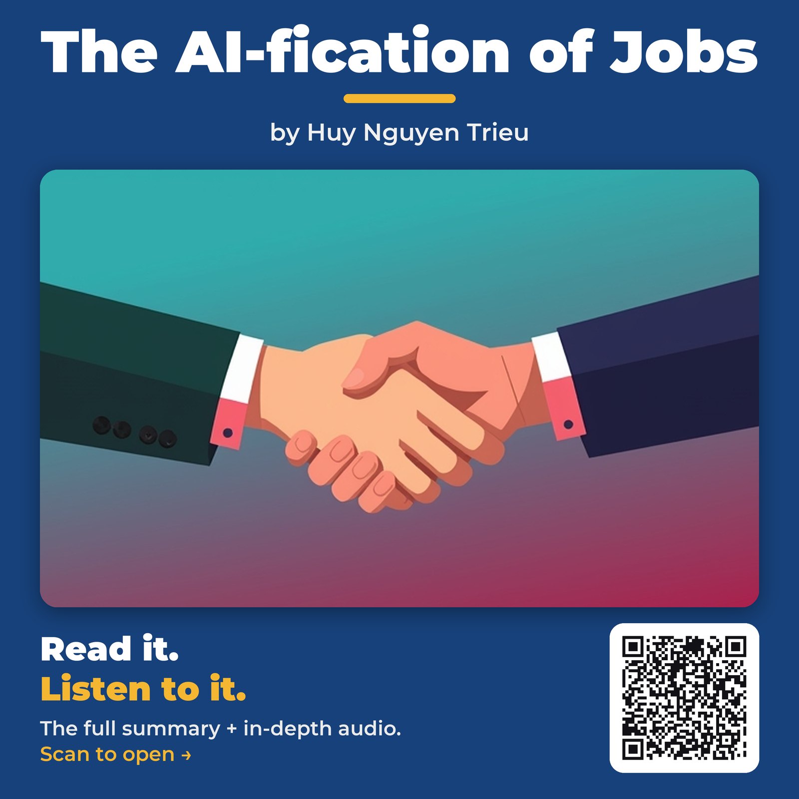 The AI-fication of Jobs — by Huy Nguyen Trieu