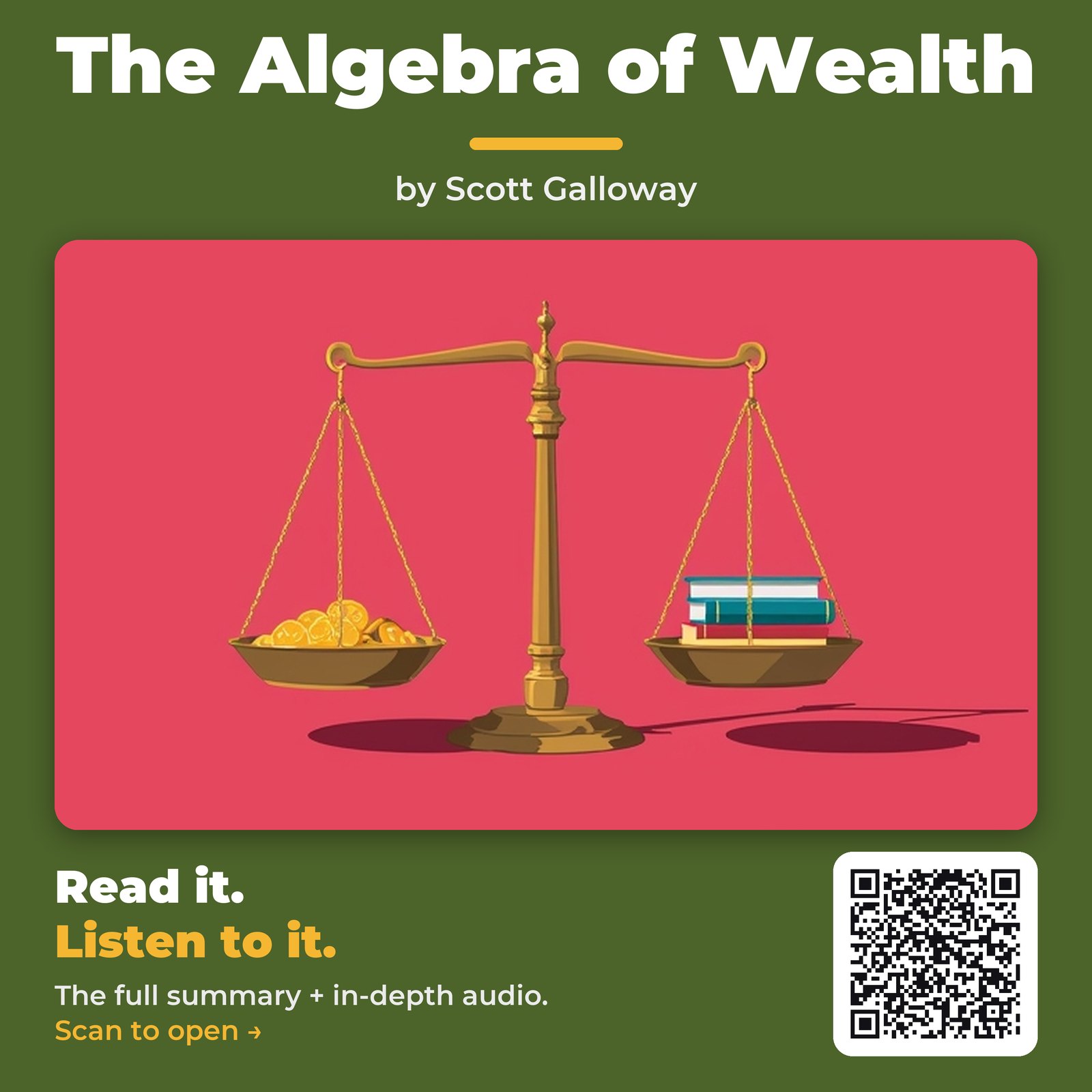 The Algebra of Wealth — by Scott Galloway