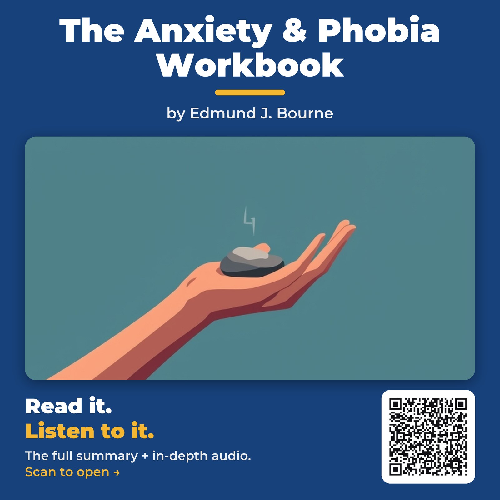 The Anxiety & Phobia Workbook — by Edmund J. Bourne