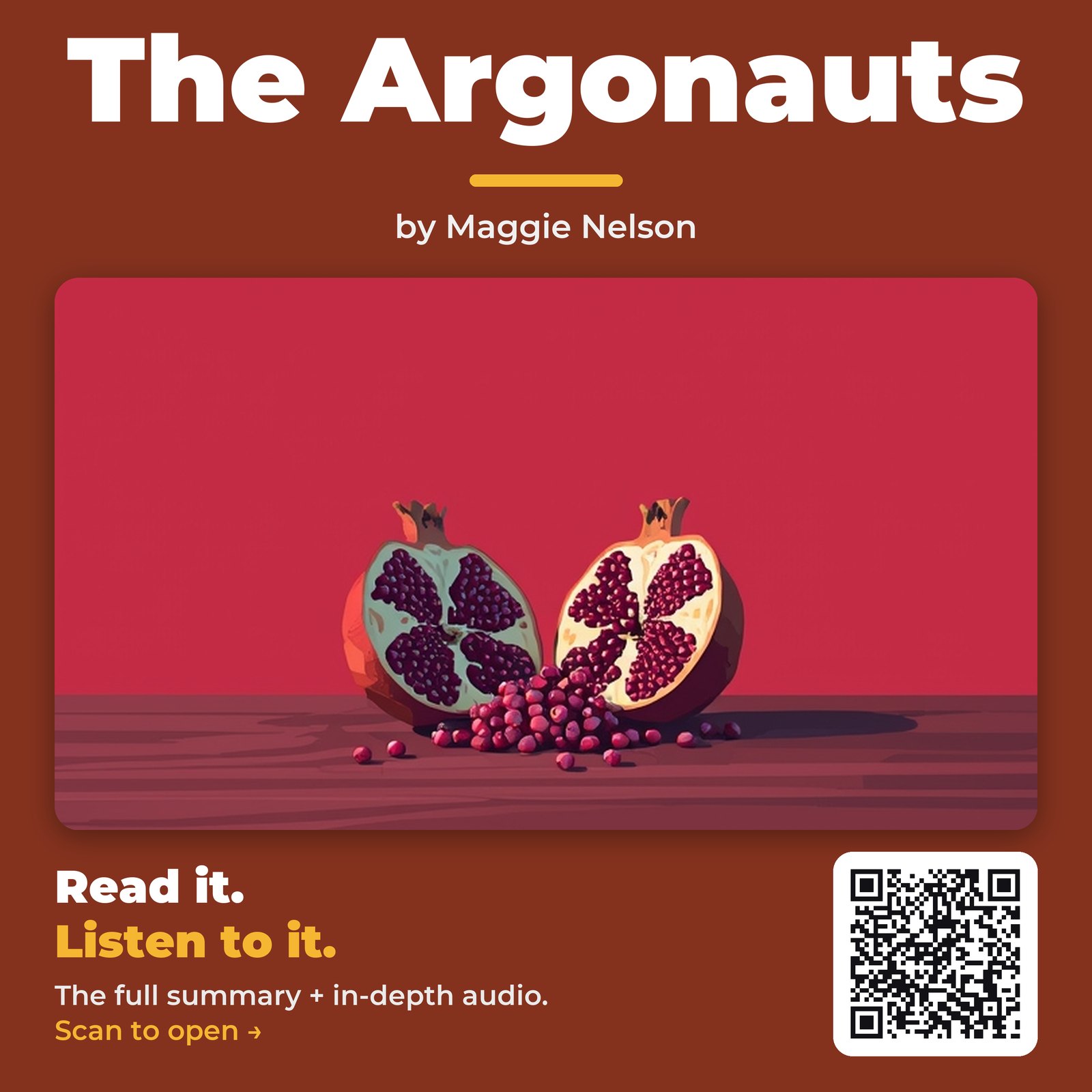 The Argonauts — by Maggie Nelson