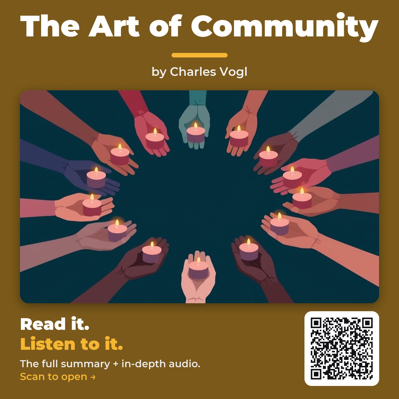 The Art of Community — by Charles Vogl
