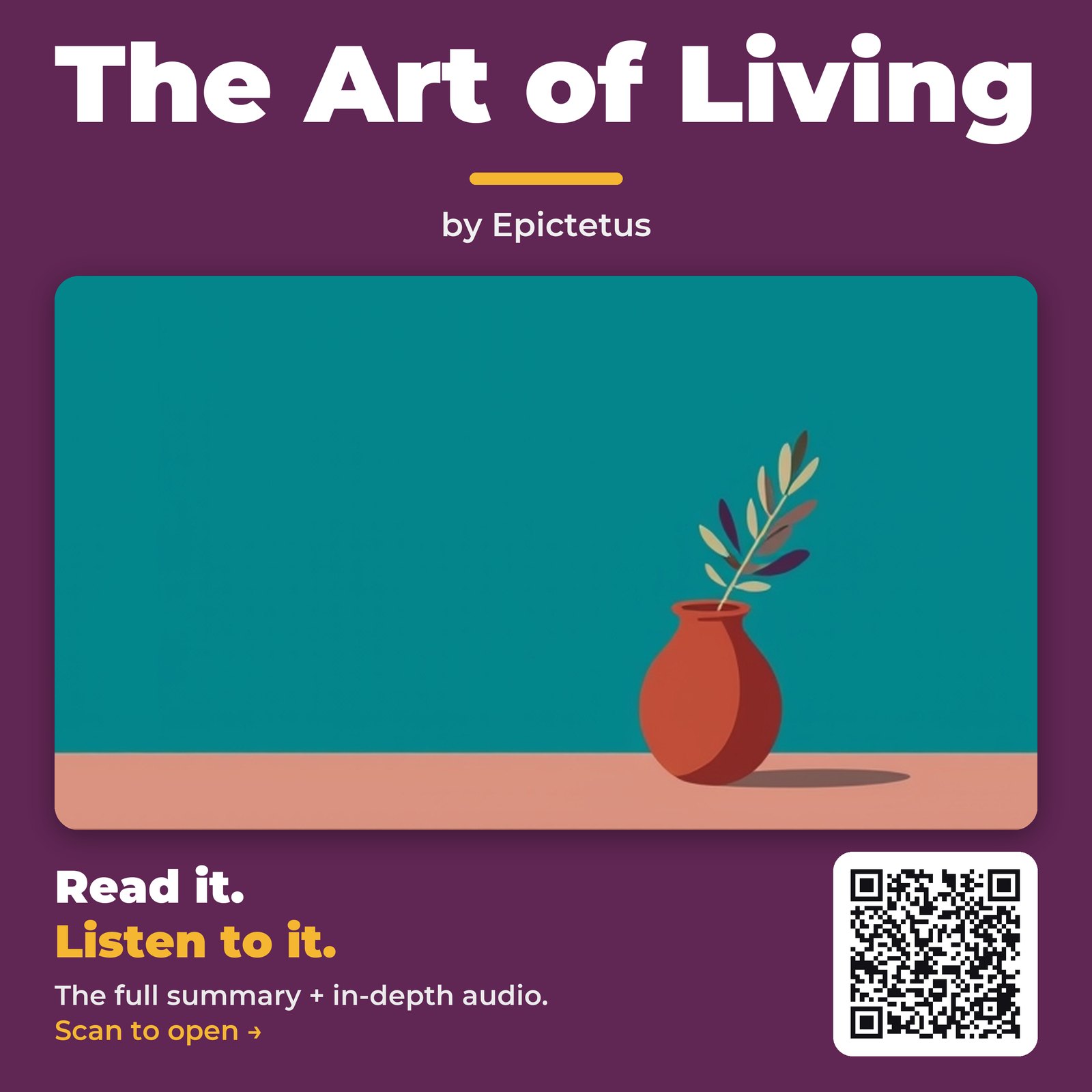 The Art of Living — by Epictetus