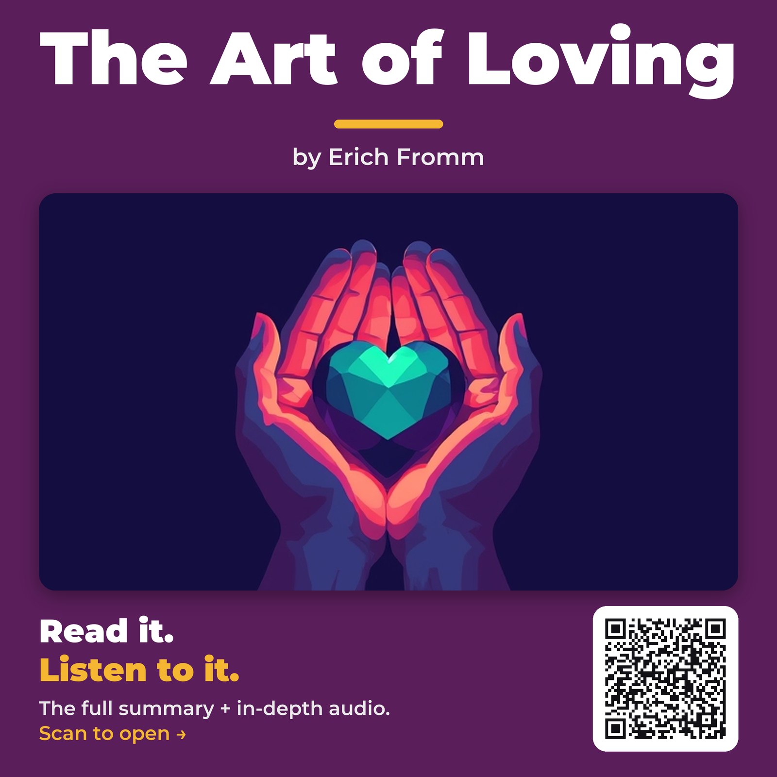 The Art of Loving — by Erich Fromm