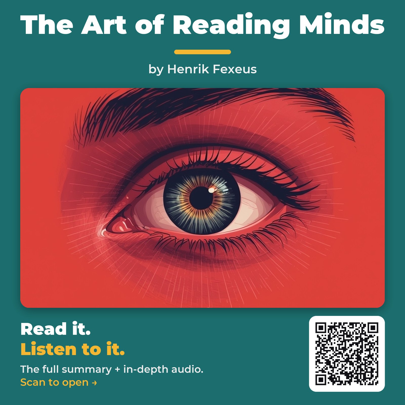 The Art of Reading Minds — by Henrik Fexeus
