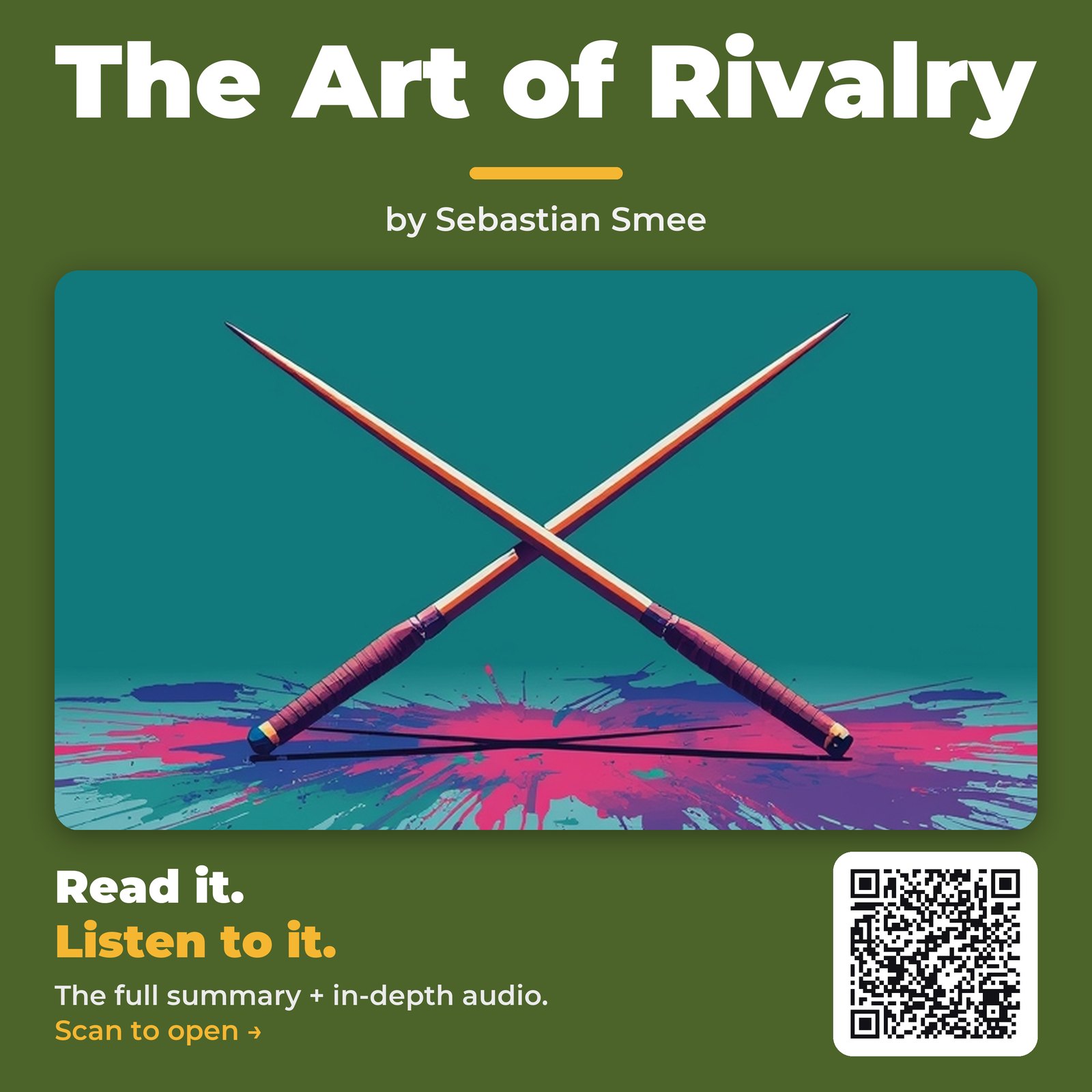 The Art of Rivalry — by Sebastian Smee