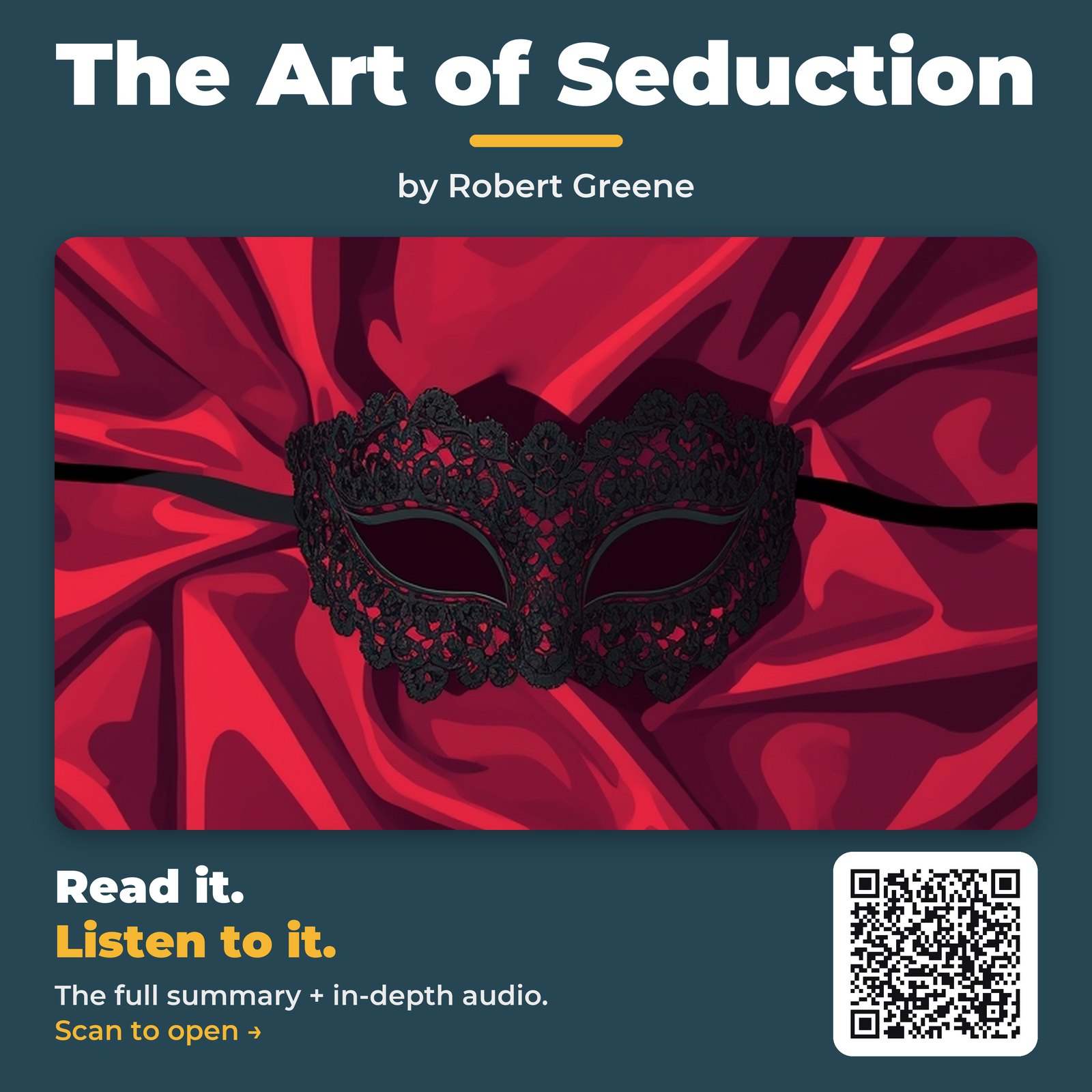 The Art of Seduction — by Robert Greene