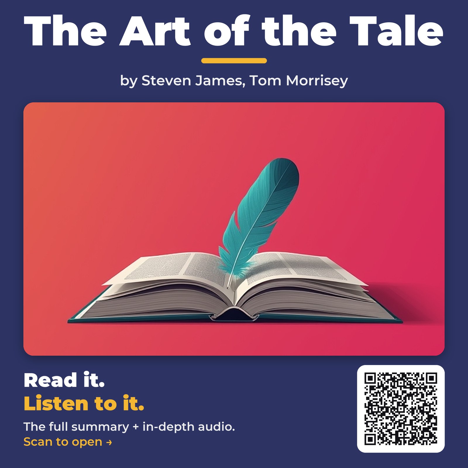 The Art of the Tale — by Steven James, Tom Morrisey