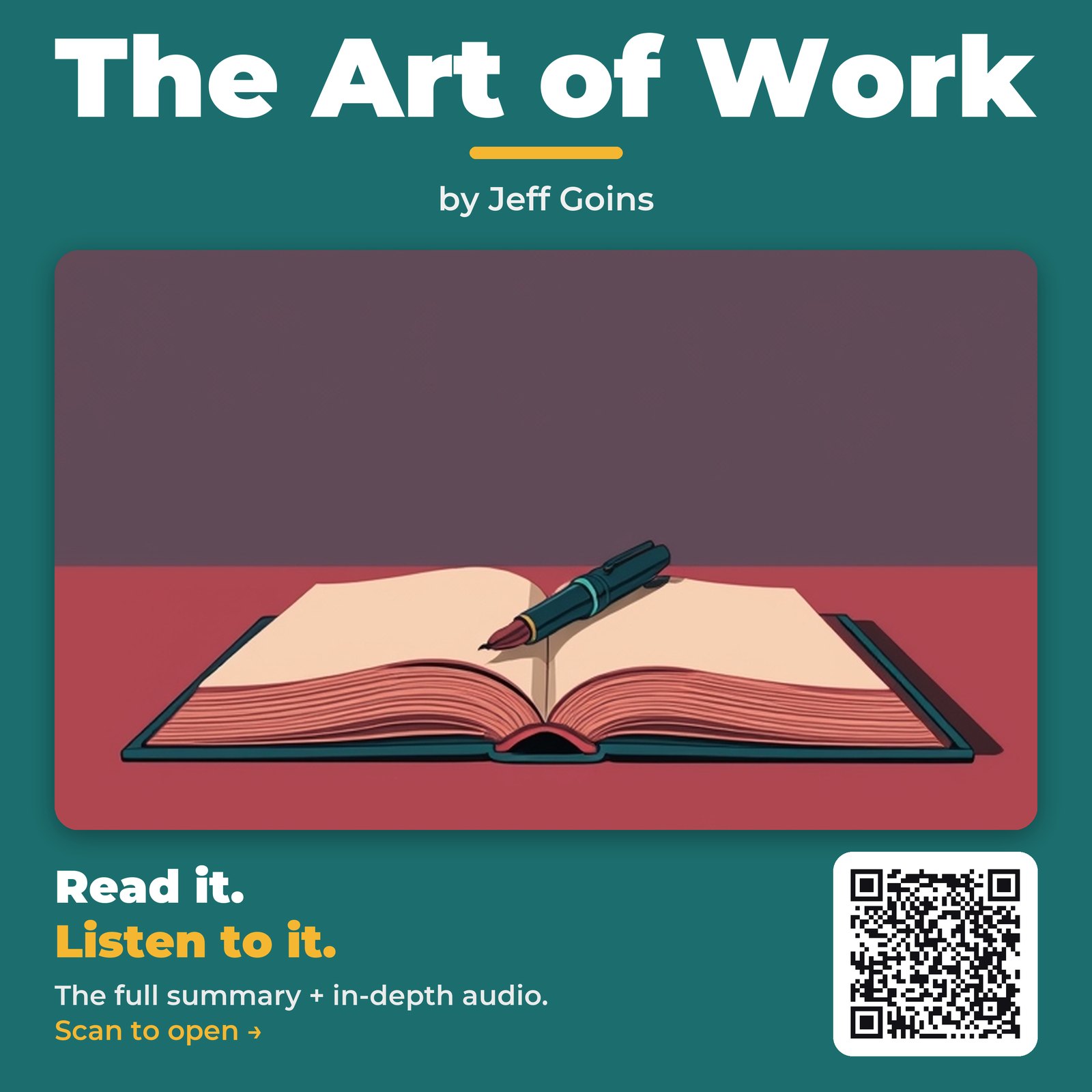 The Art of Work — by Jeff Goins