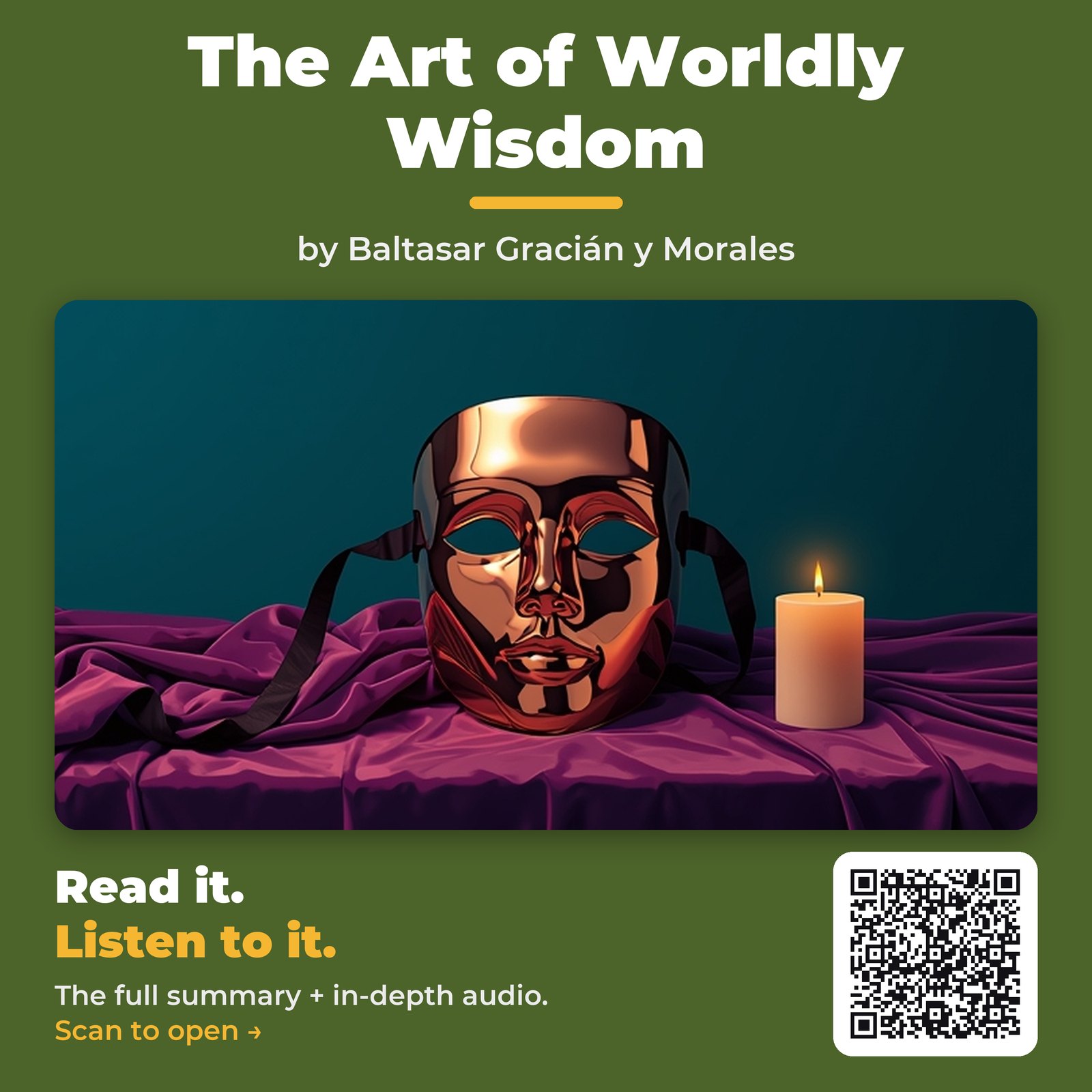 The Art of Worldly Wisdom — by Baltasar Gracián y Morales