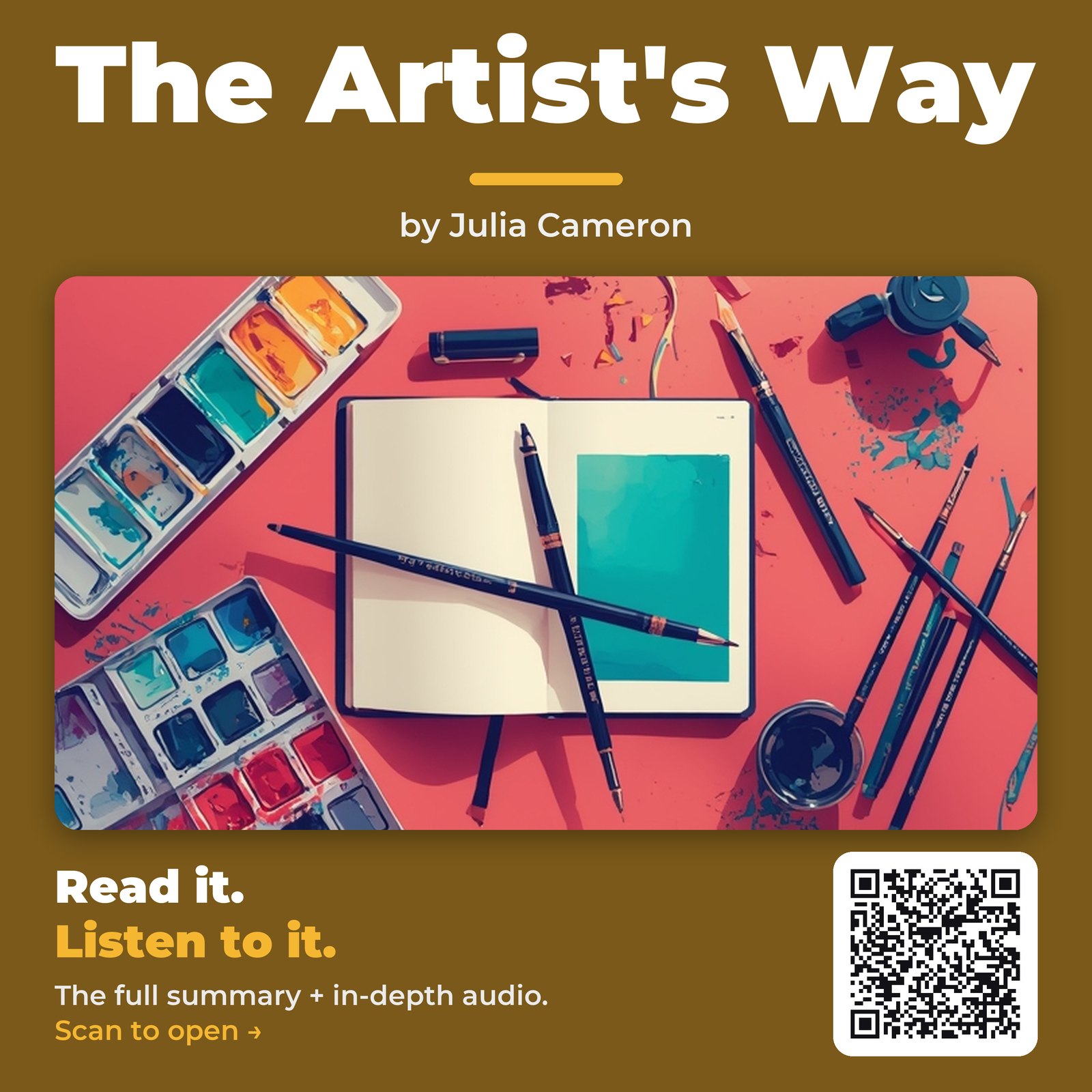 The Artist’s Way — by Julia Cameron