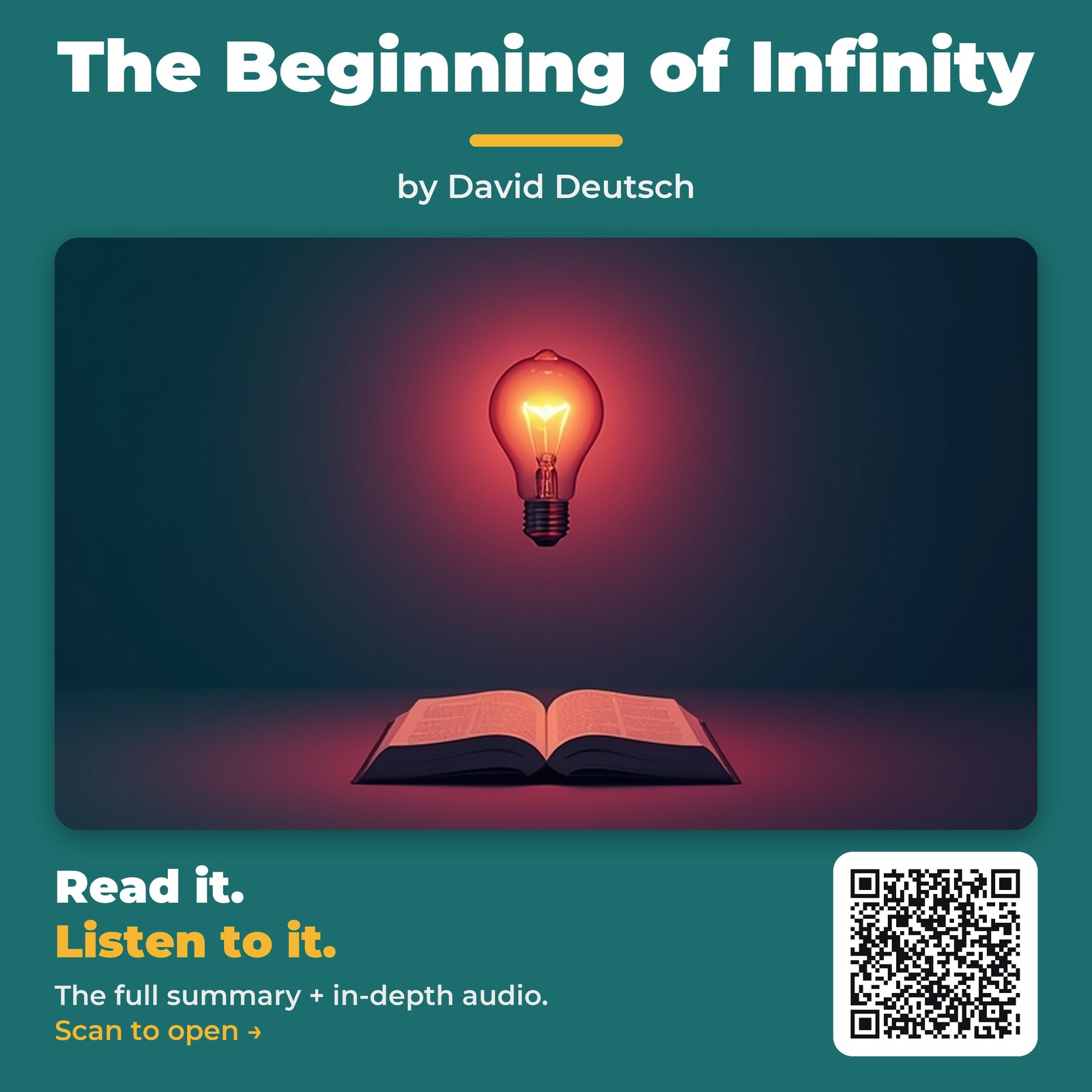 The Beginning of Infinity — by David Deutsch