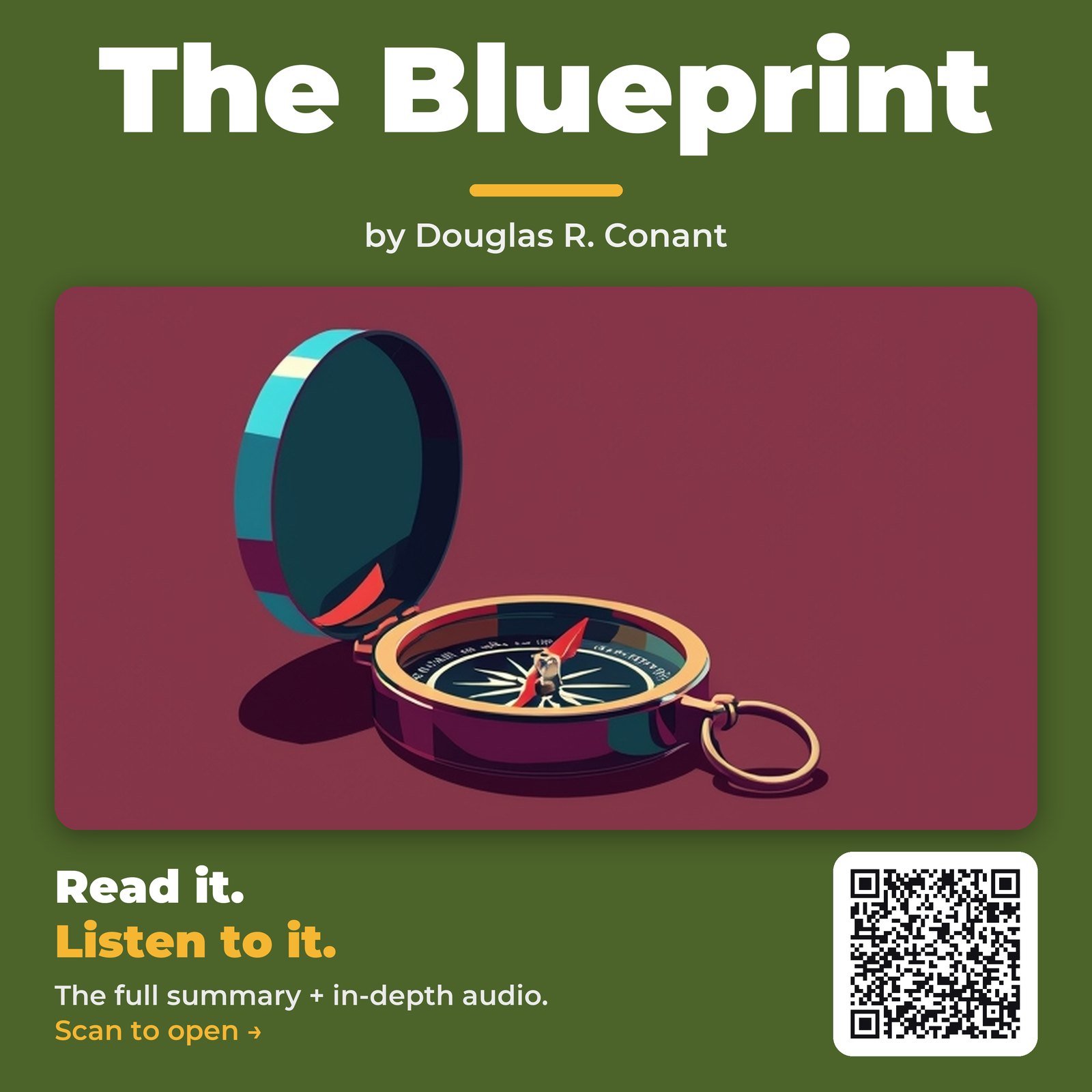 The Blueprint — by Douglas R. Conant