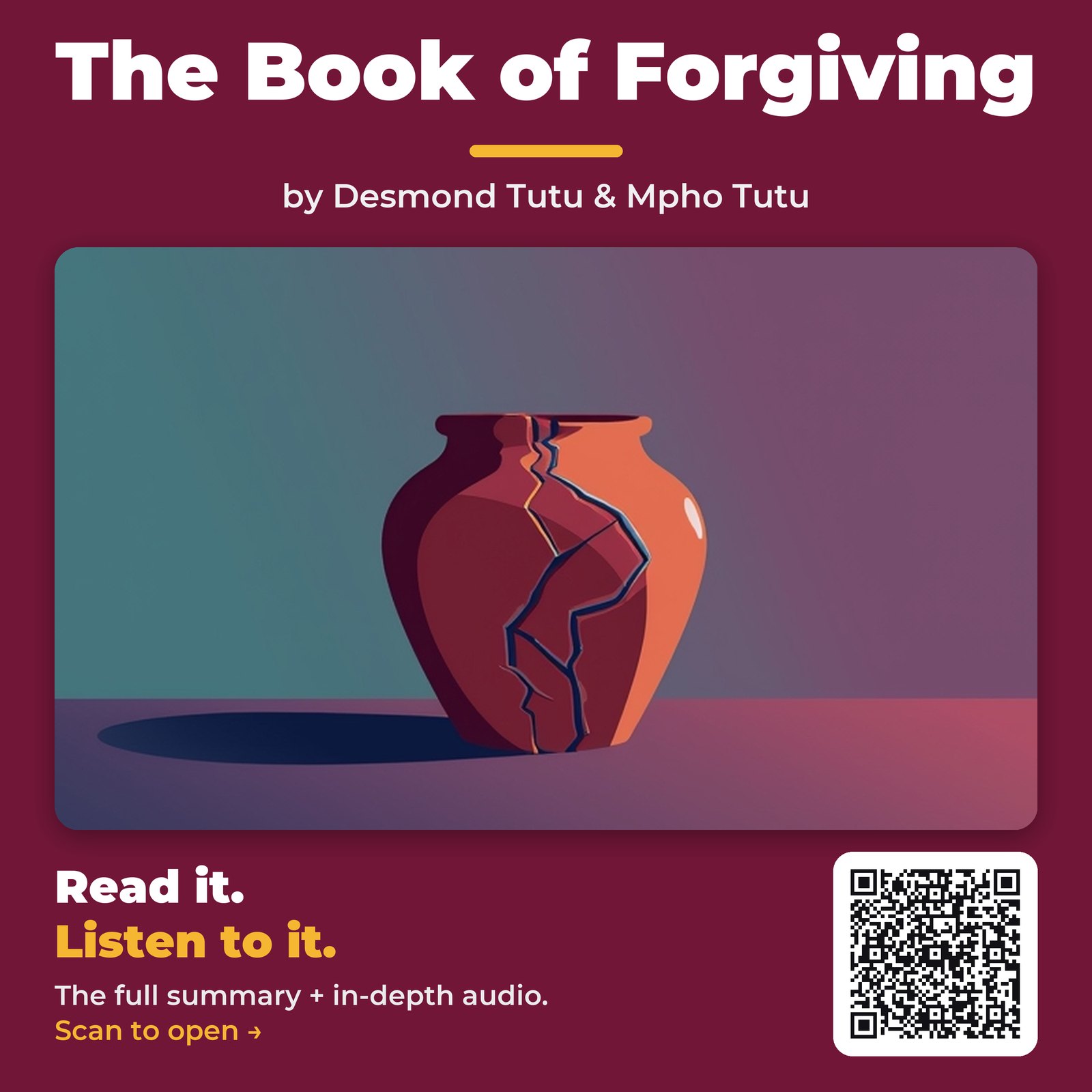 The Book of Forgiving — by Desmond Tutu & Mpho Tutu
