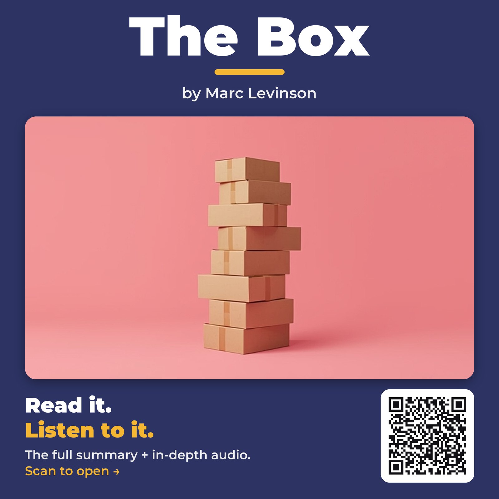 The Box — by Marc Levinson