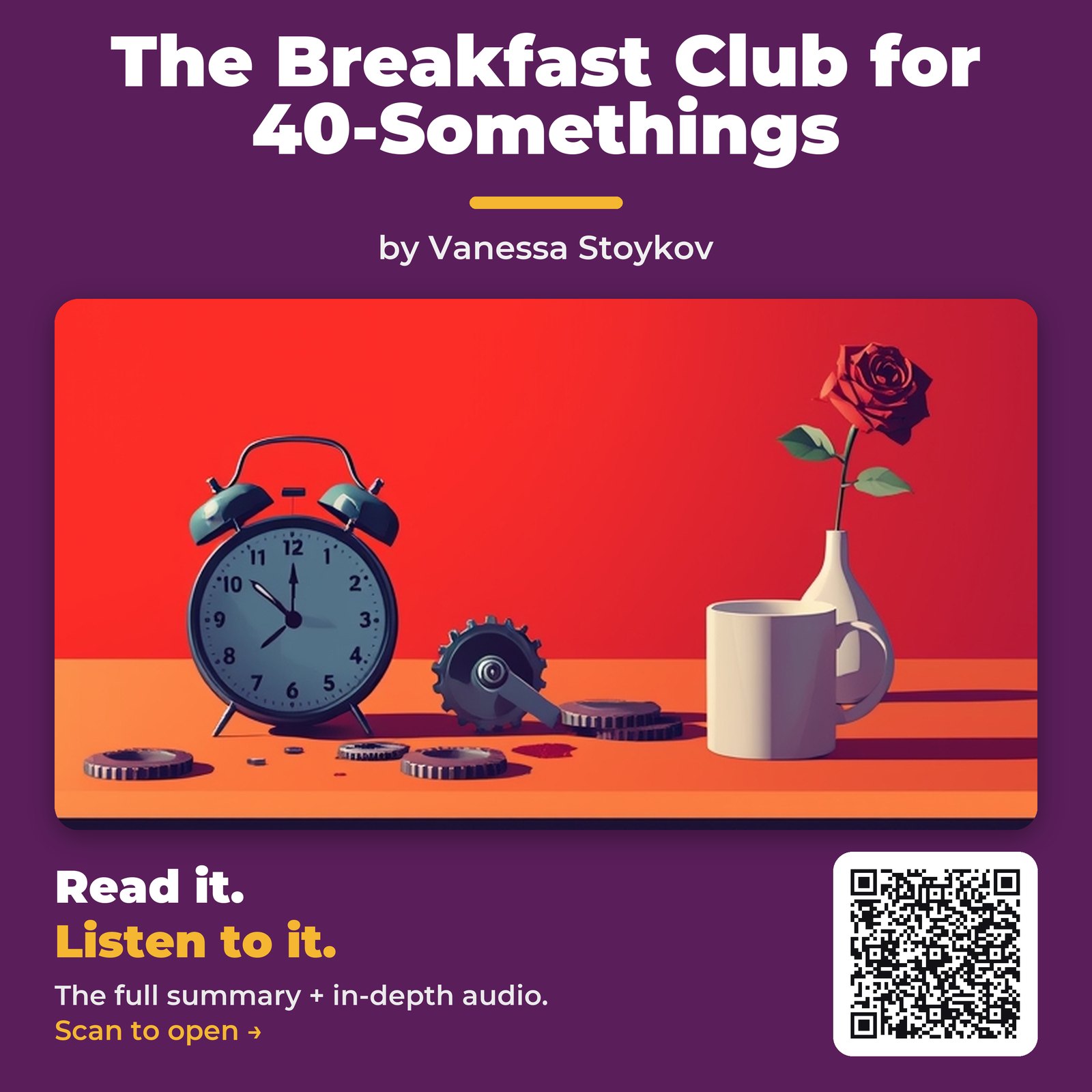 The Breakfast Club for 40-Somethings — by Vanessa Stoykov