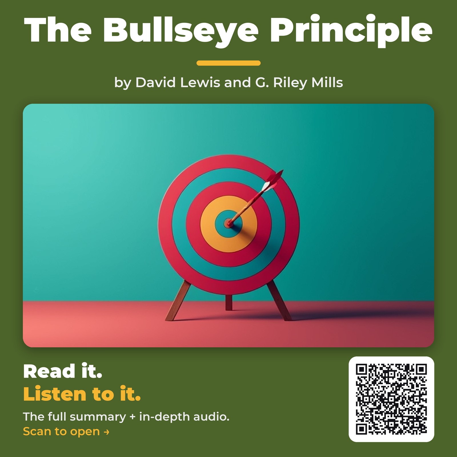 The Bullseye Principle — by David Lewis and G. Riley Mills