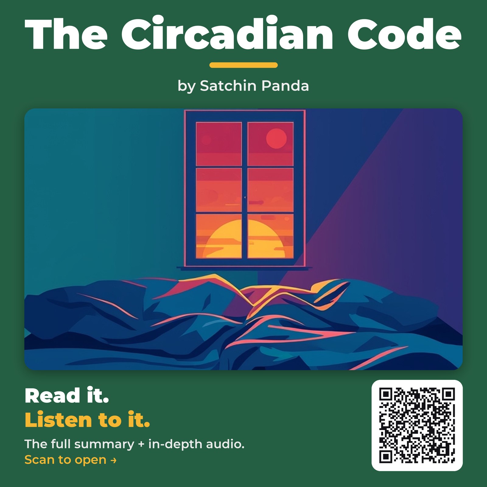 The Circadian Code — by Satchin Panda