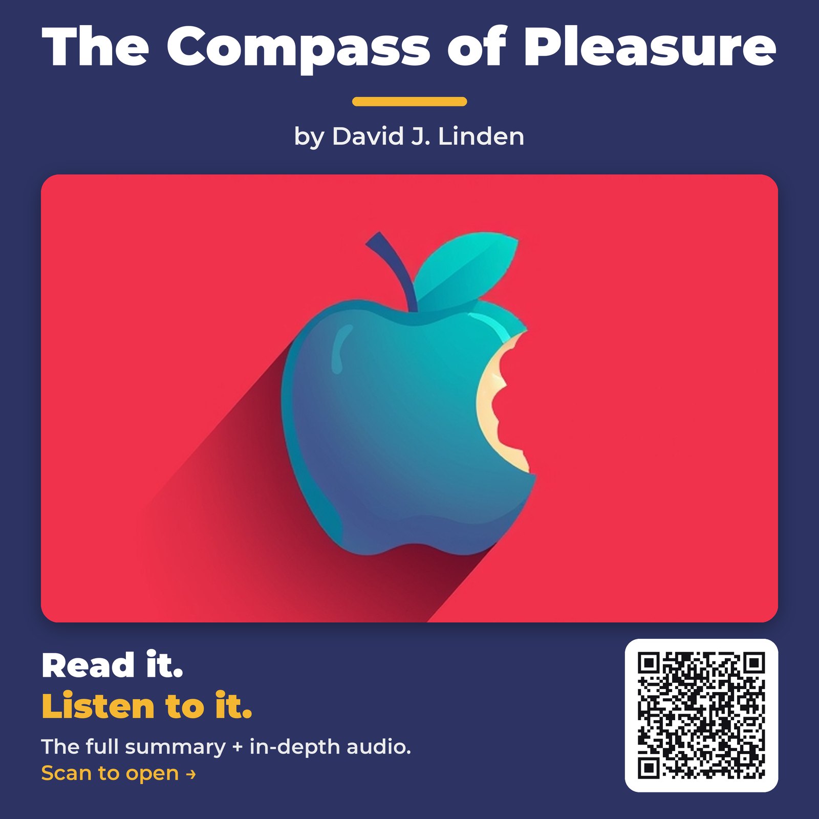 The Compass of Pleasure — by David J. Linden