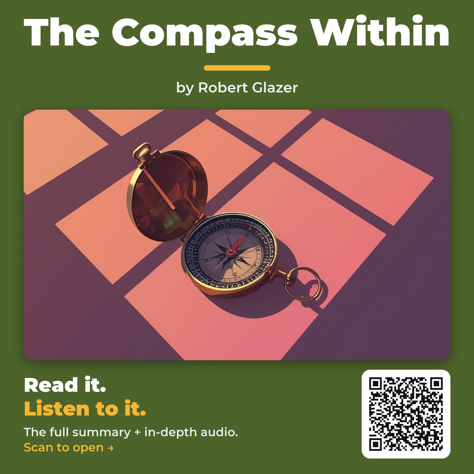 The Compass Within — by Robert Glazer