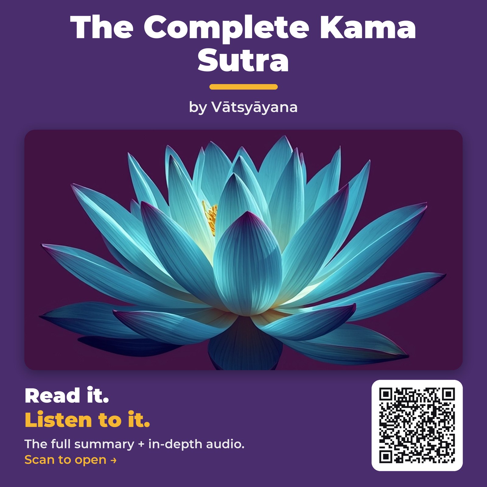 The Complete Kama Sutra — by Vātsyāyana