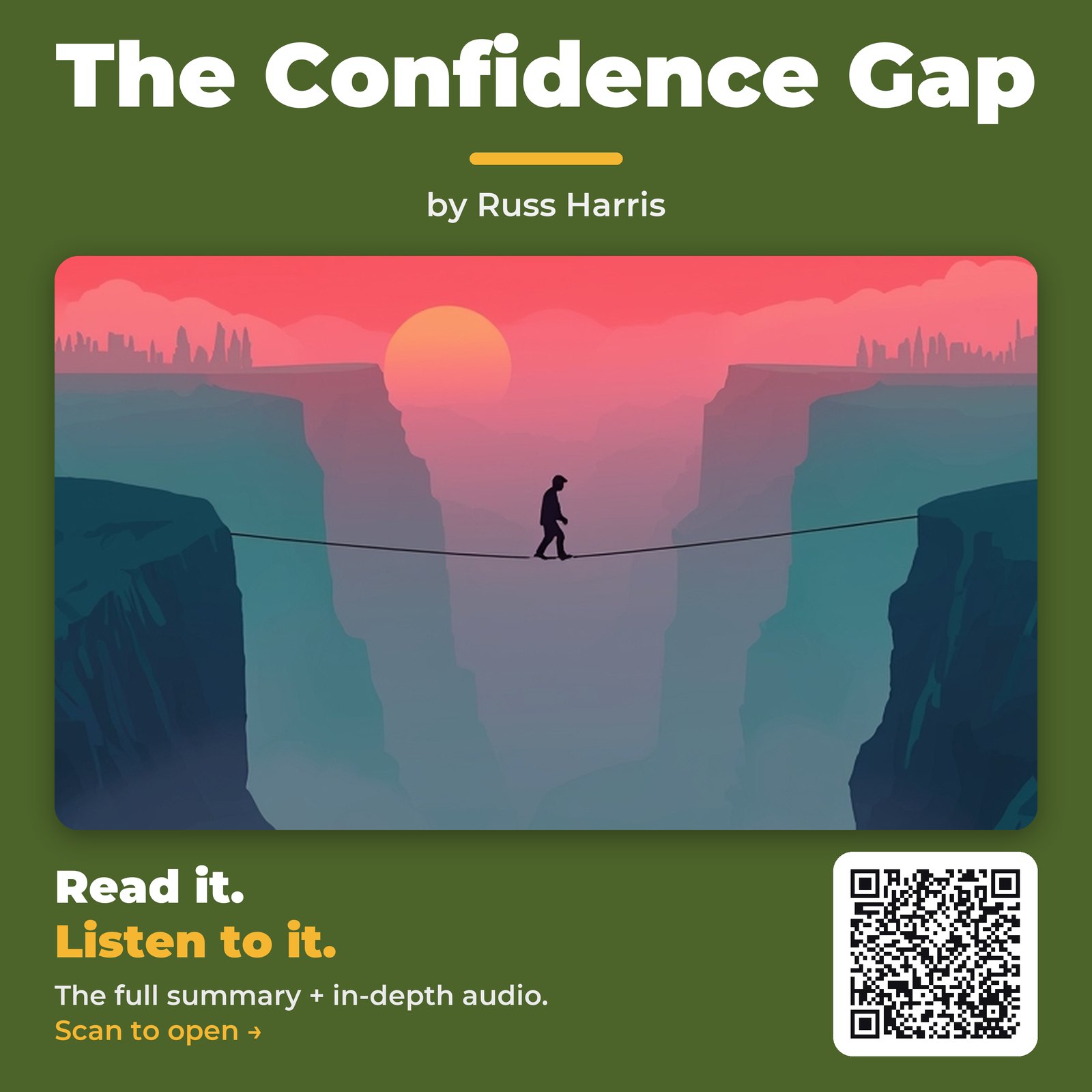 The Confidence Gap — by Russ Harris