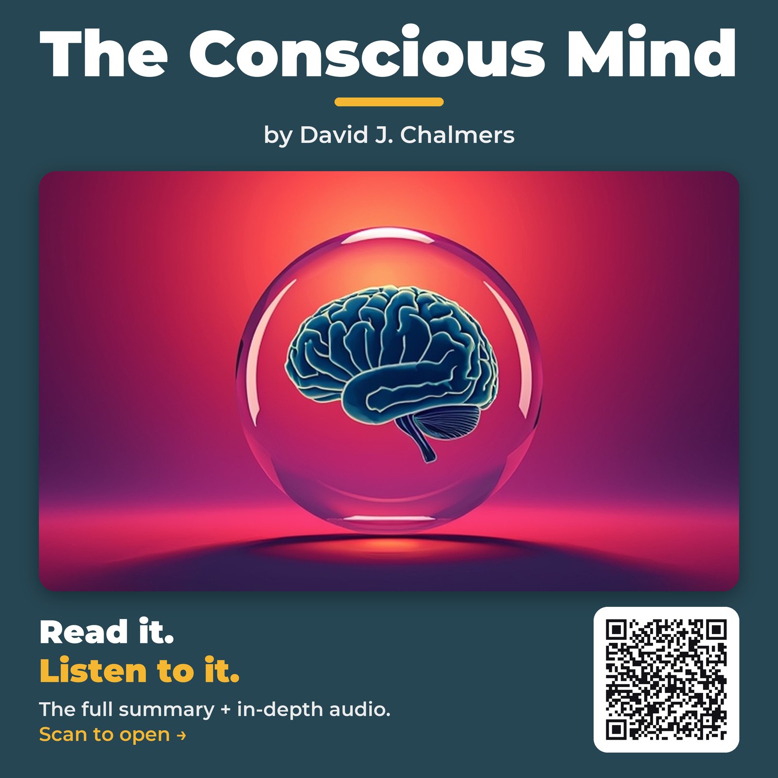The Conscious Mind — by David J. Chalmers