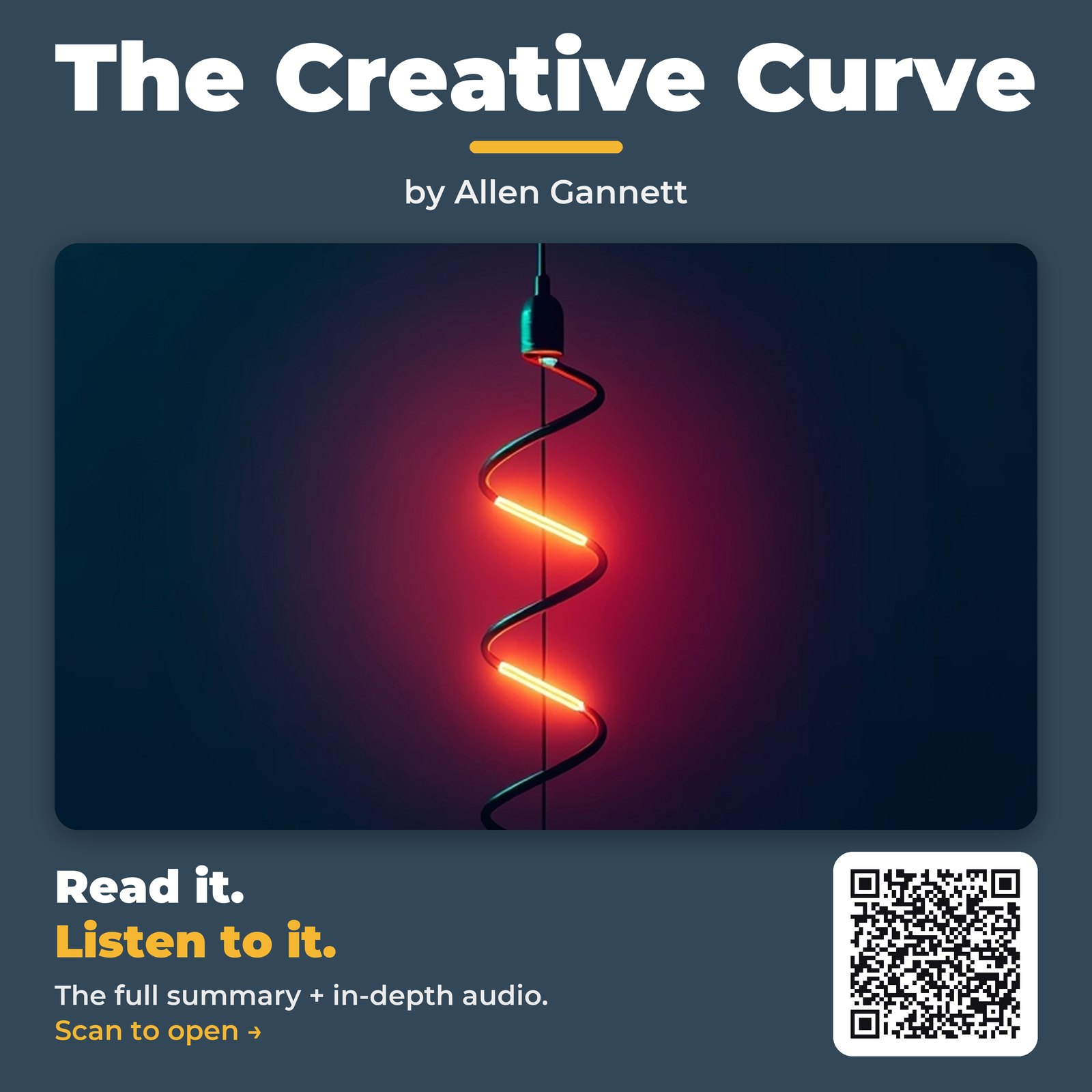 The Creative Curve — by Allen Gannett