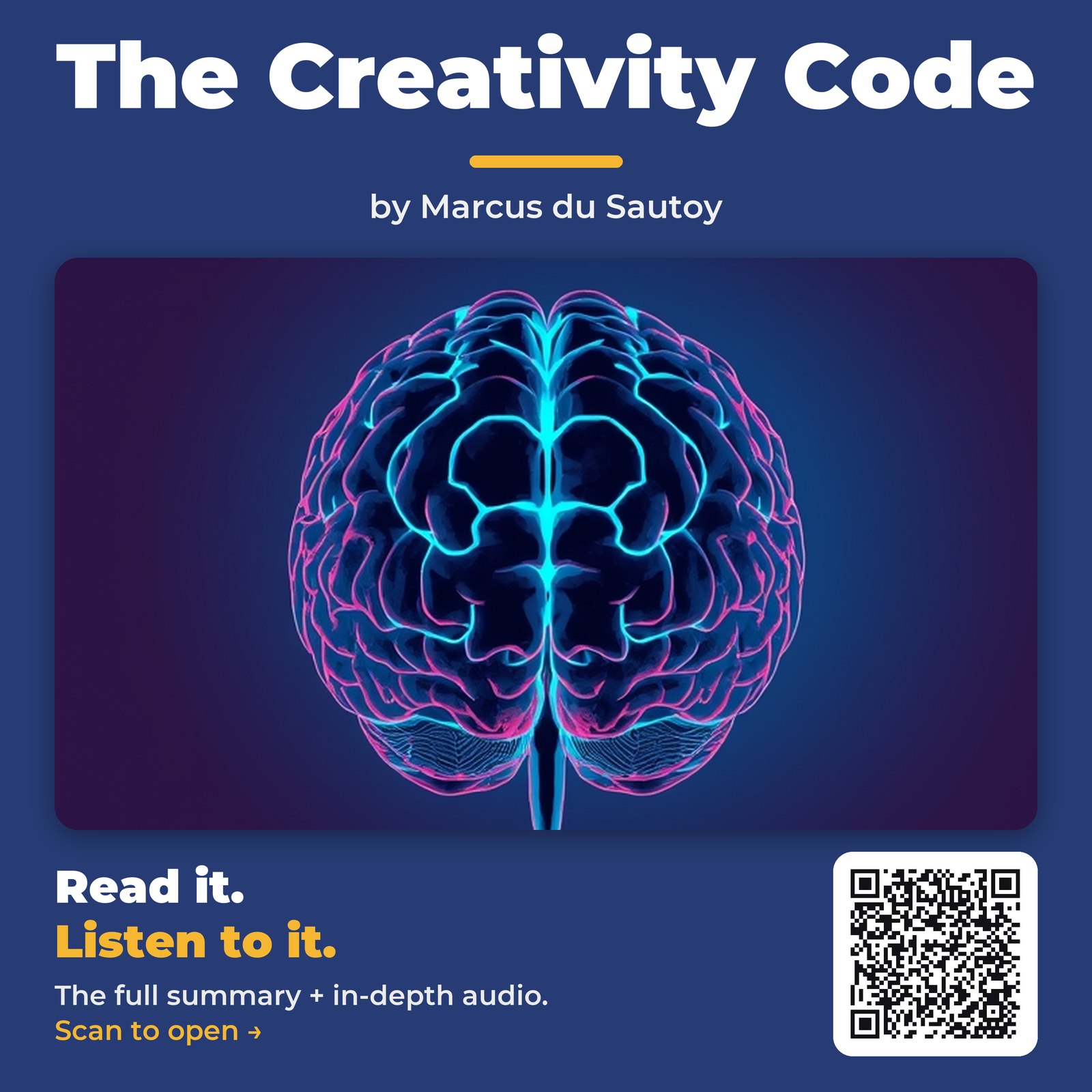 The Creativity Code — by Marcus du Sautoy
