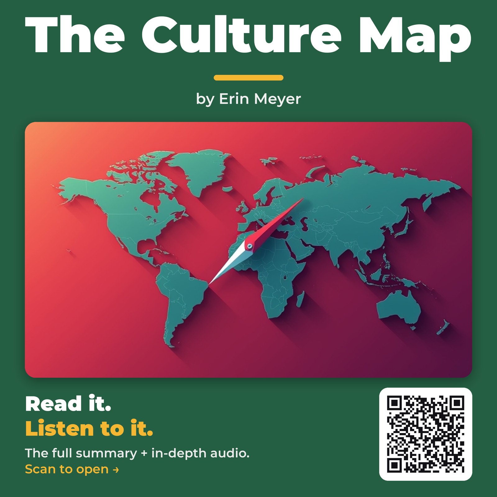 The Culture Map — by Erin Meyer